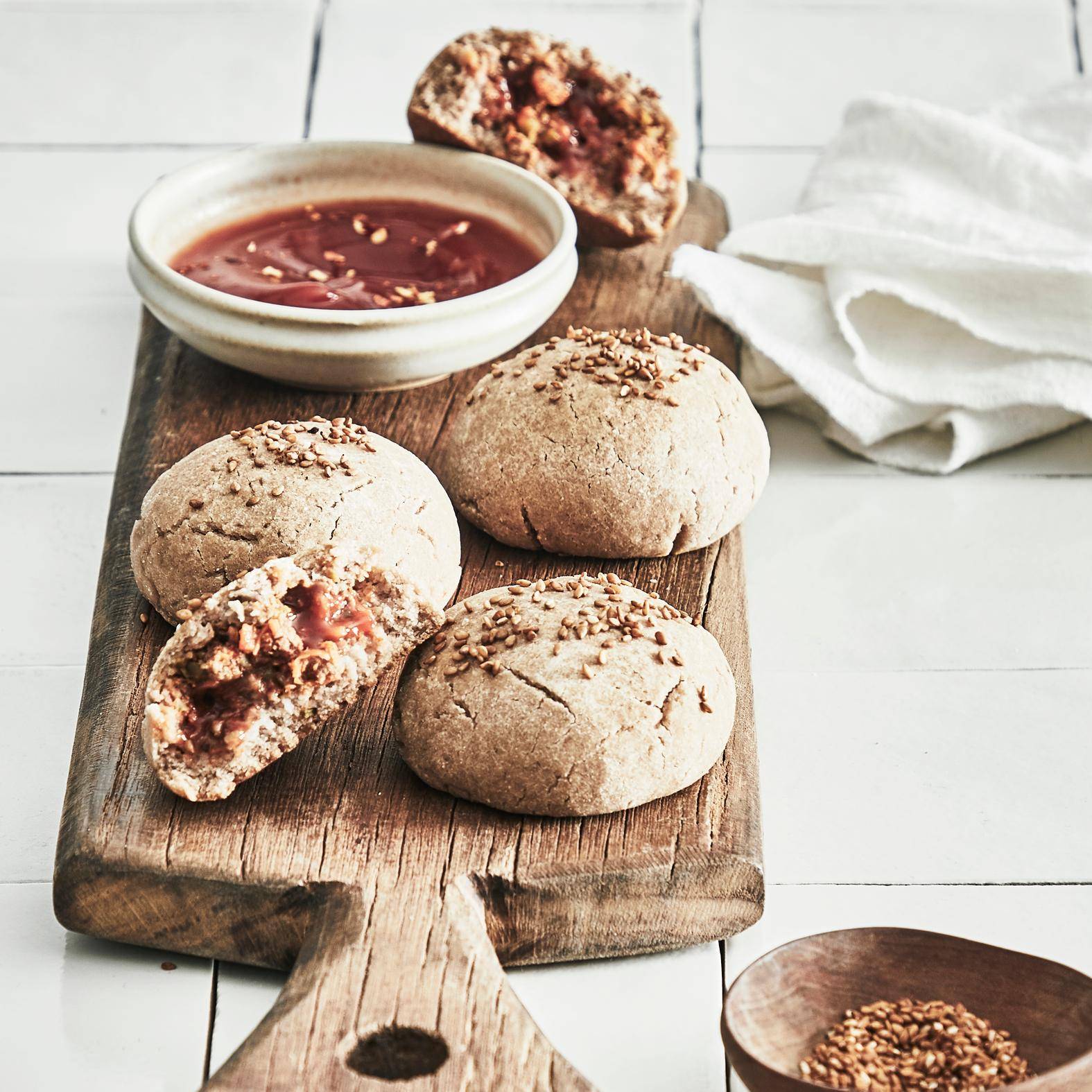 Buns sans gluten et lactose - Recette Cake Factory | Tefal