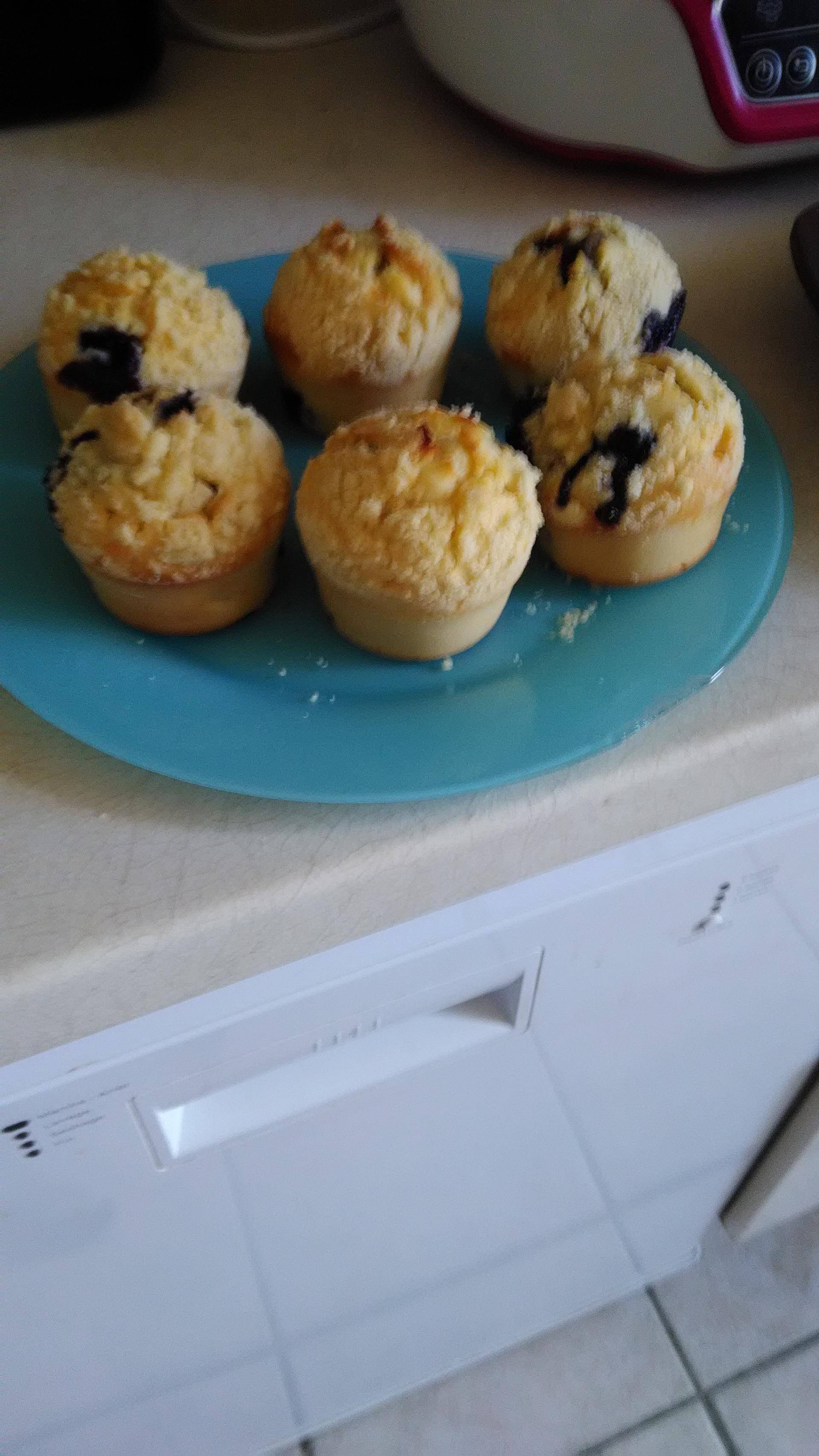 muffins à la myrtille comme chez Starbuck - Recette Cake Factory | Tefal