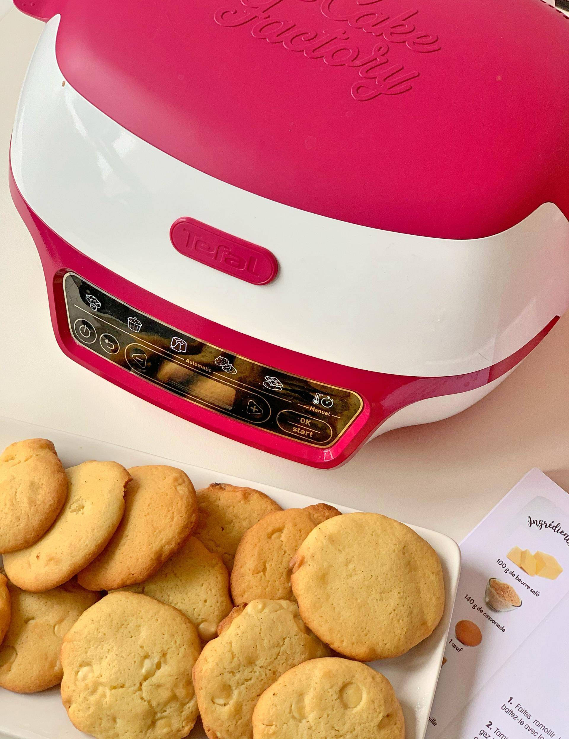 Cookies chocolat blanc - Recette Cake Factory | Tefal