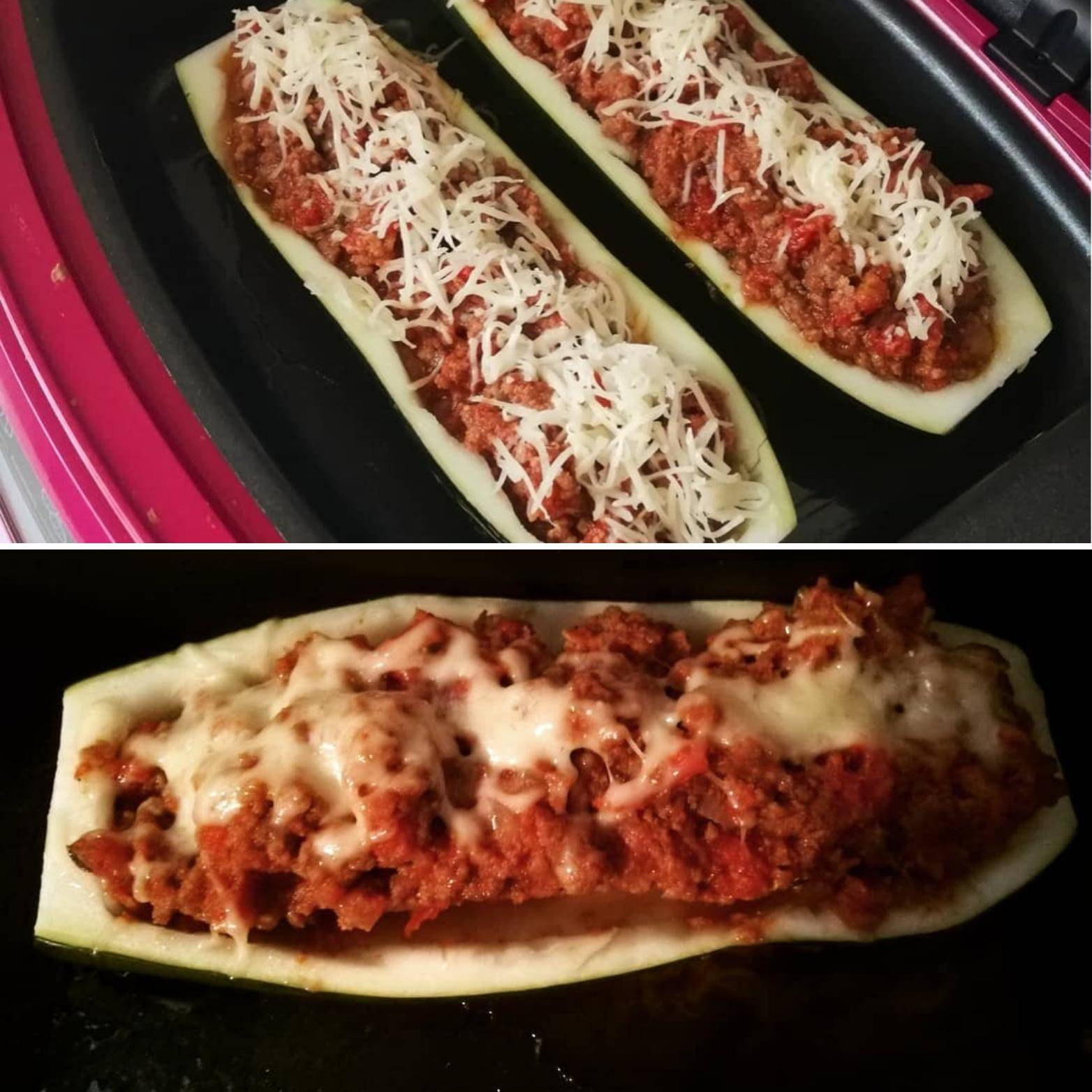 Courgette farcie - Recette Cake Factory | Tefal