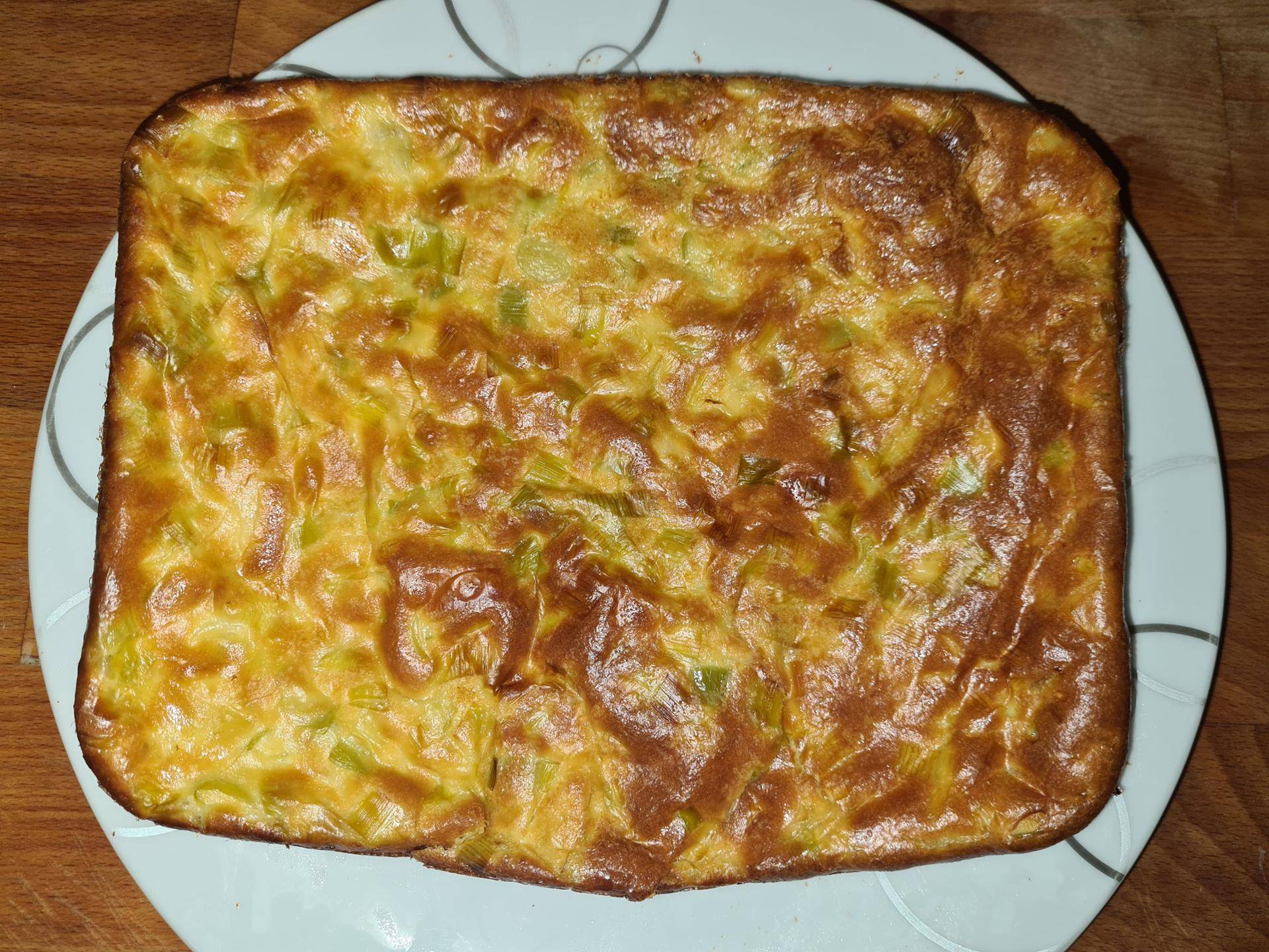 Quiche healty aux poireaux - Recette Cake Factory | Tefal
