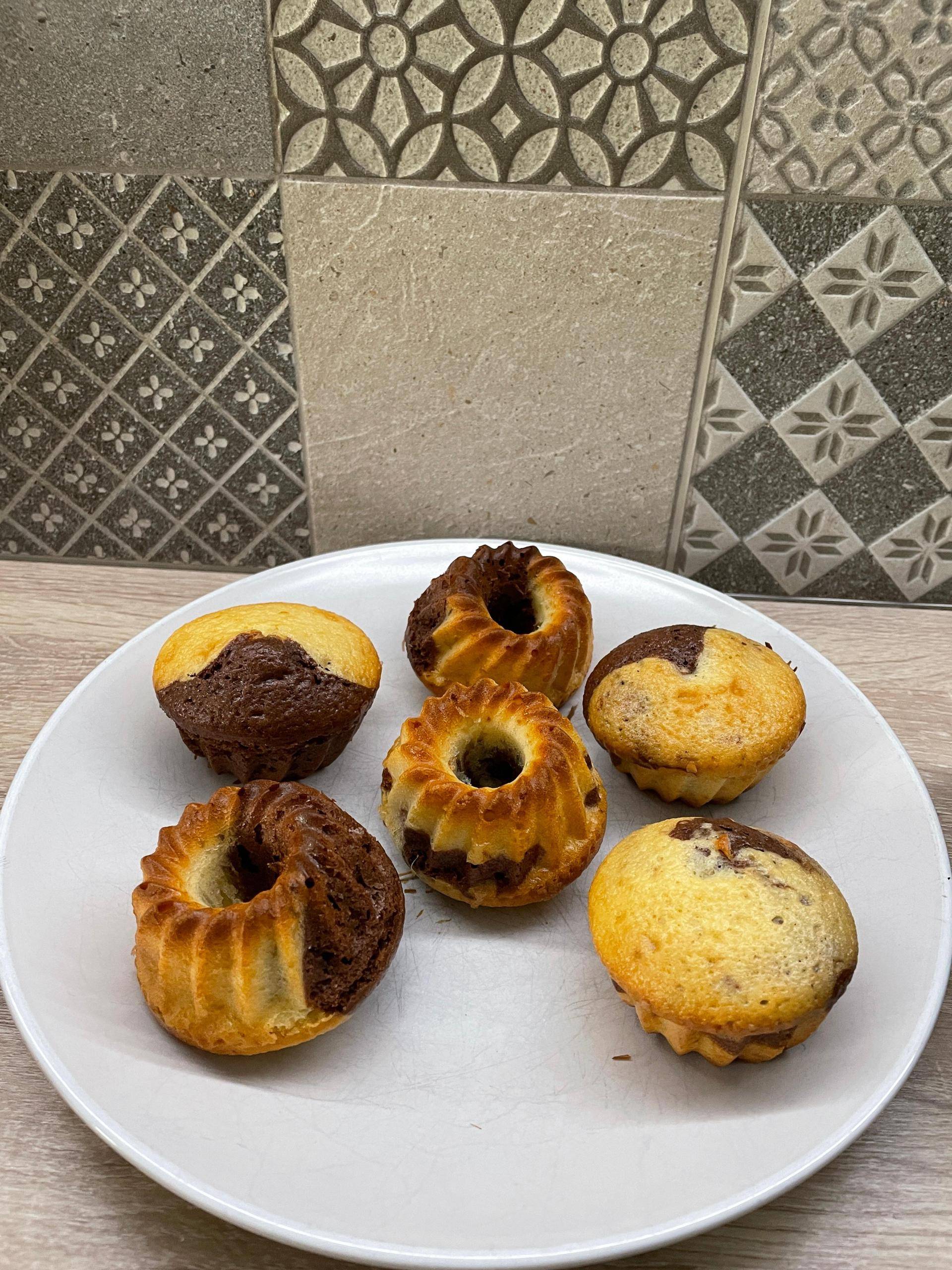 Marbré chocolat et vanille - Recette Cake Factory | Tefal