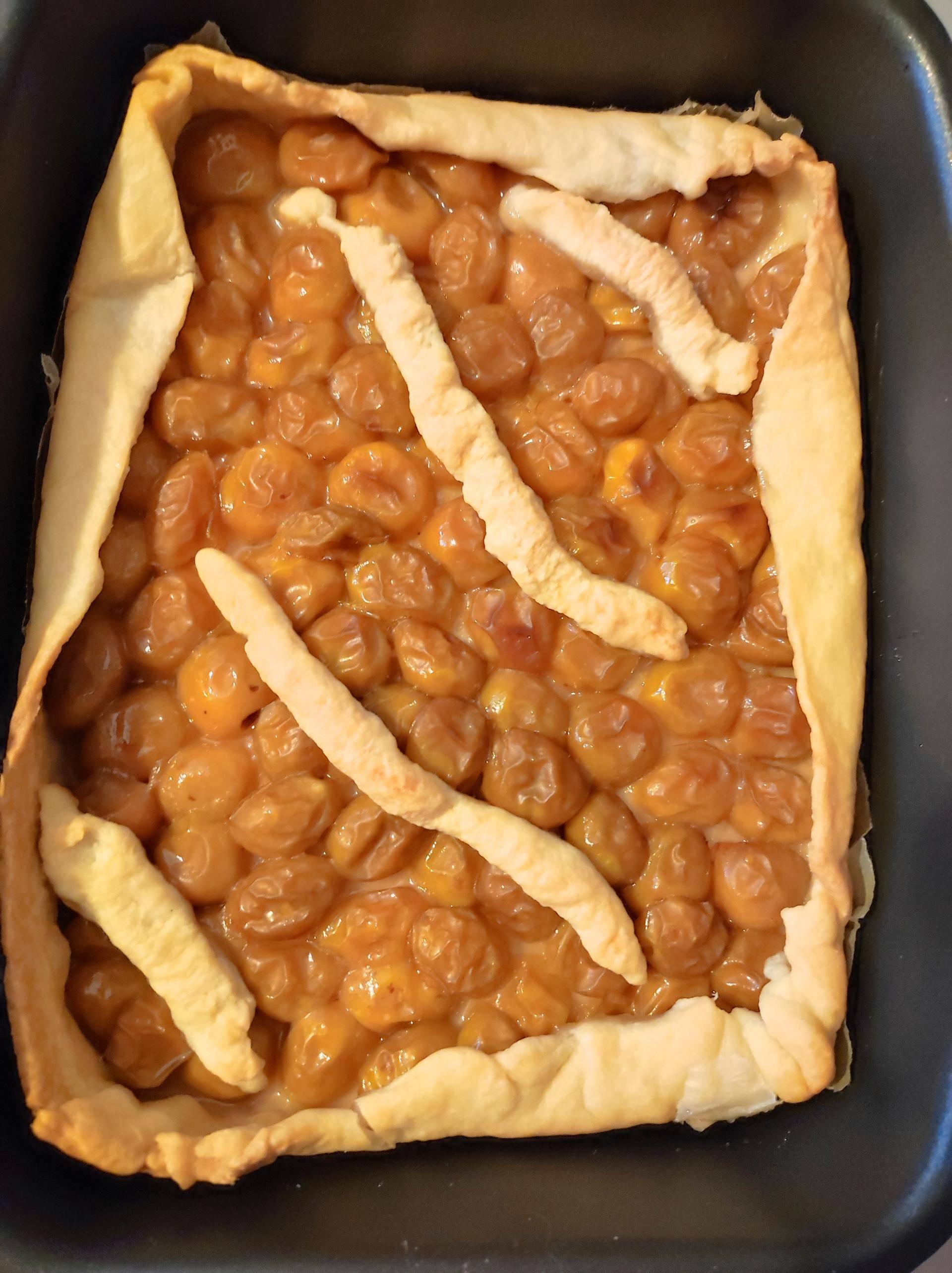 Tarte mirabelle - Recette Cake Factory | Tefal