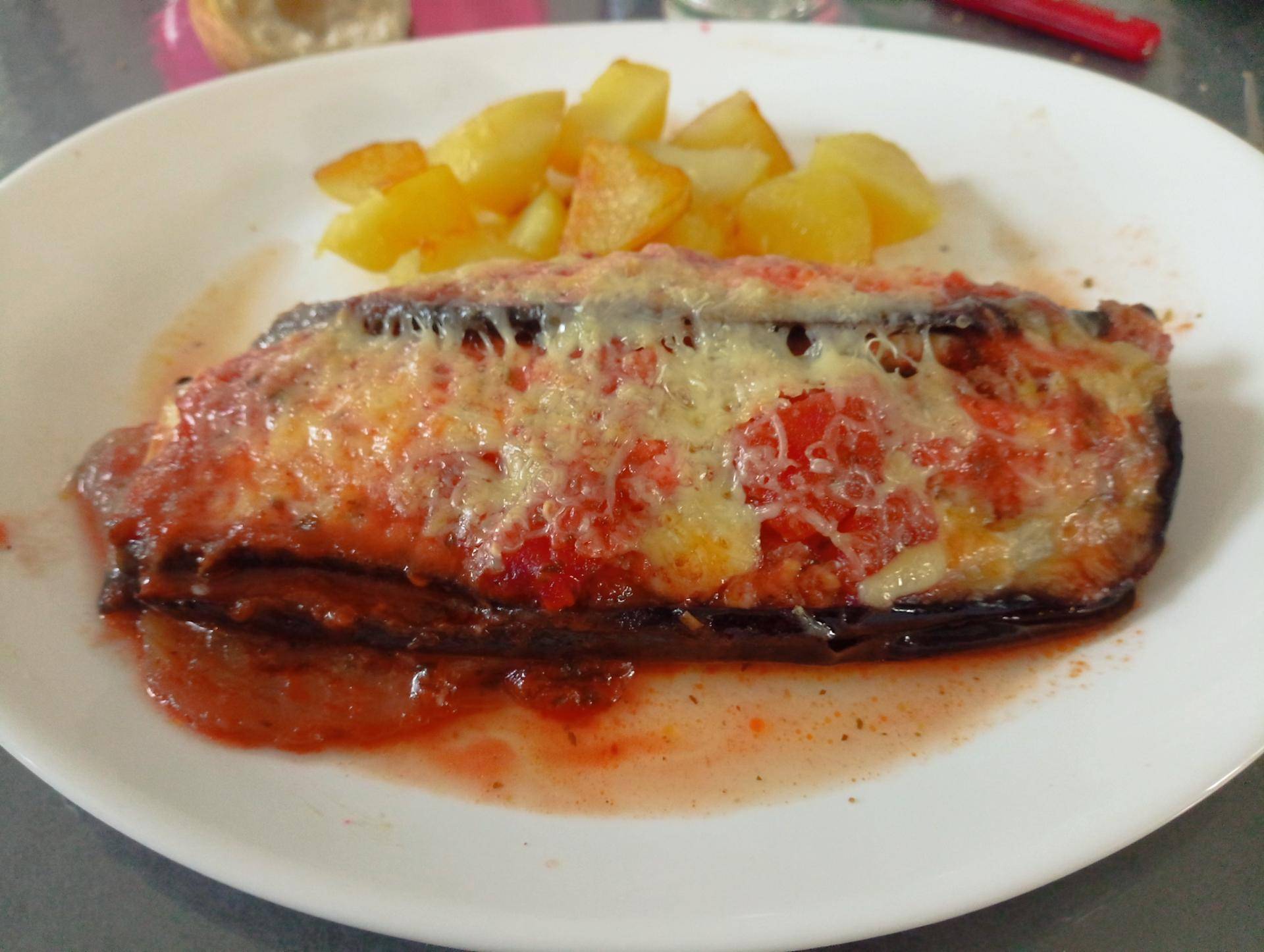 Lasagnes d'aubergines aux tomates concassées - Recette Cake Factory | Tefal