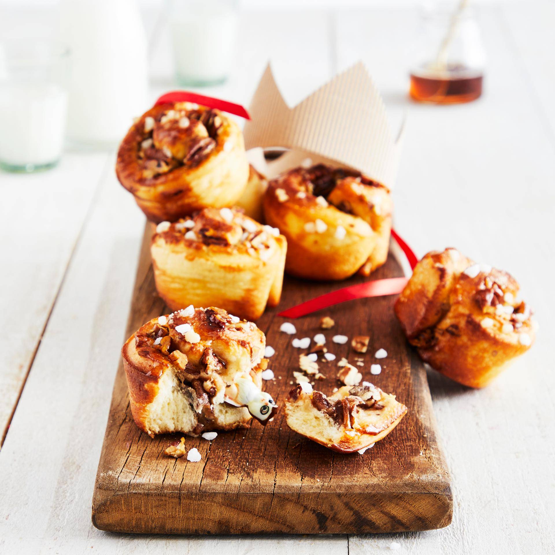 Mini galettes brioches - Recette Cake Factory | Tefal