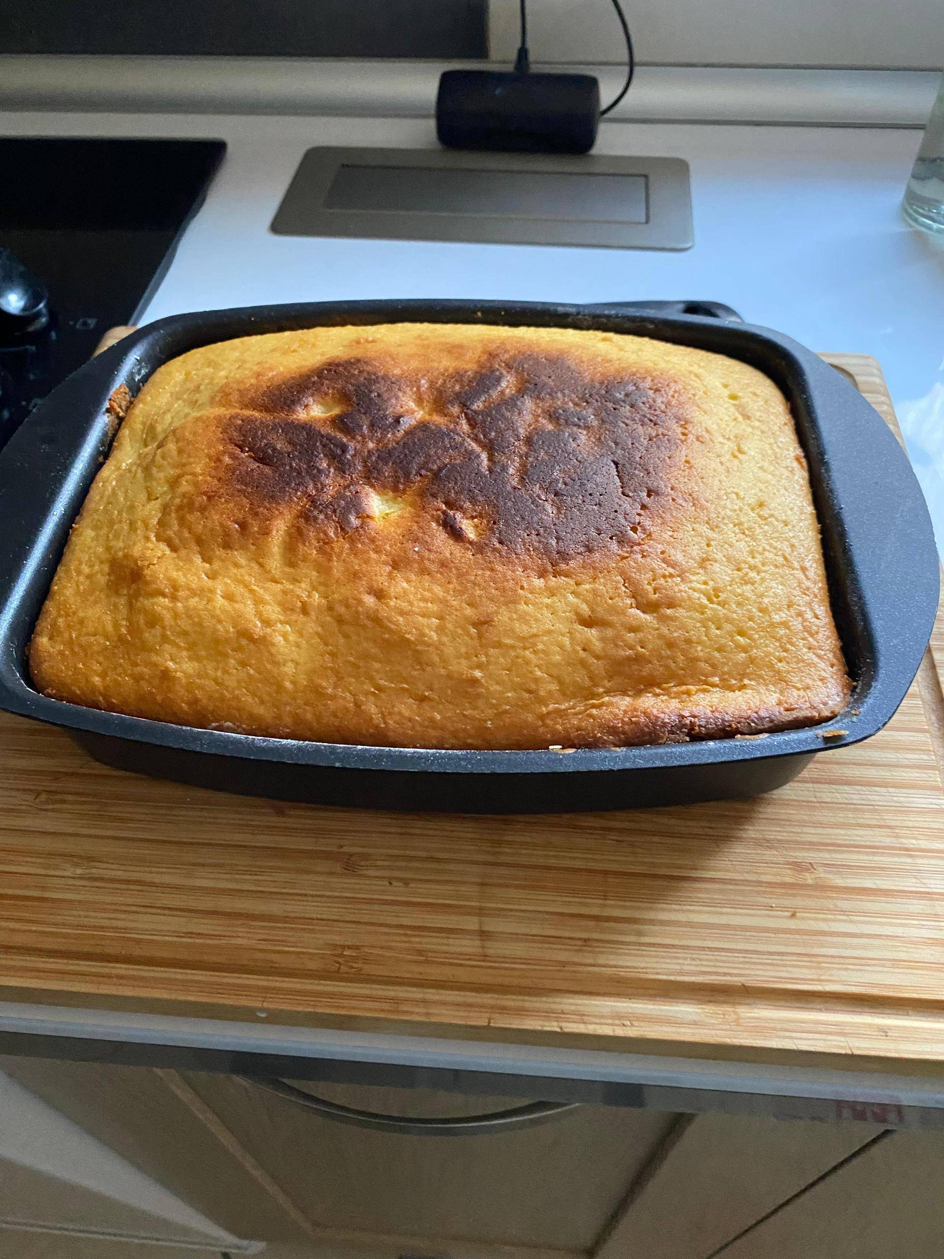 Gâteau aux pêches - Recette Cake Factory | Tefal