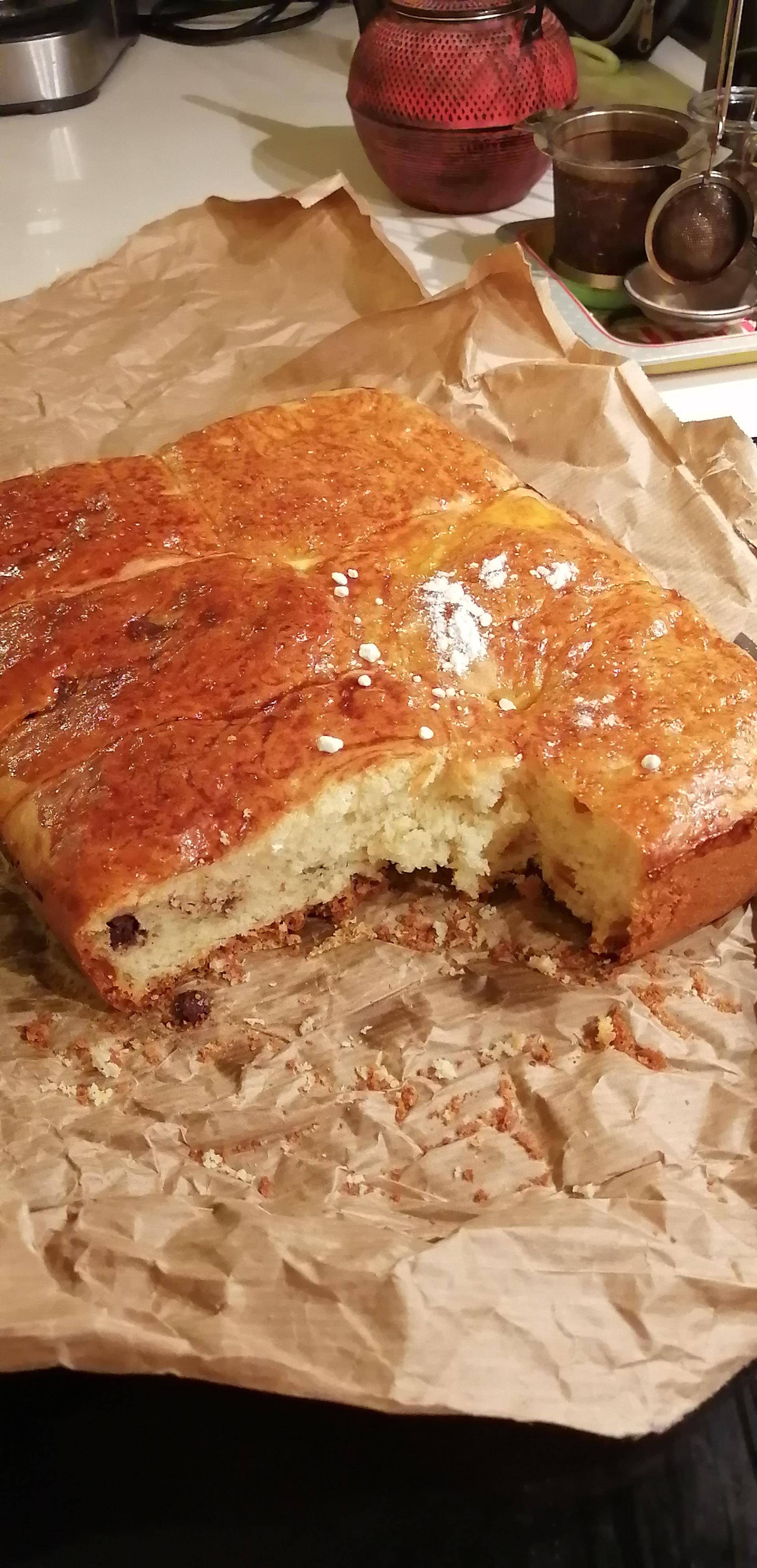 Brioche légère pépites - Recette Cake Factory | Tefal