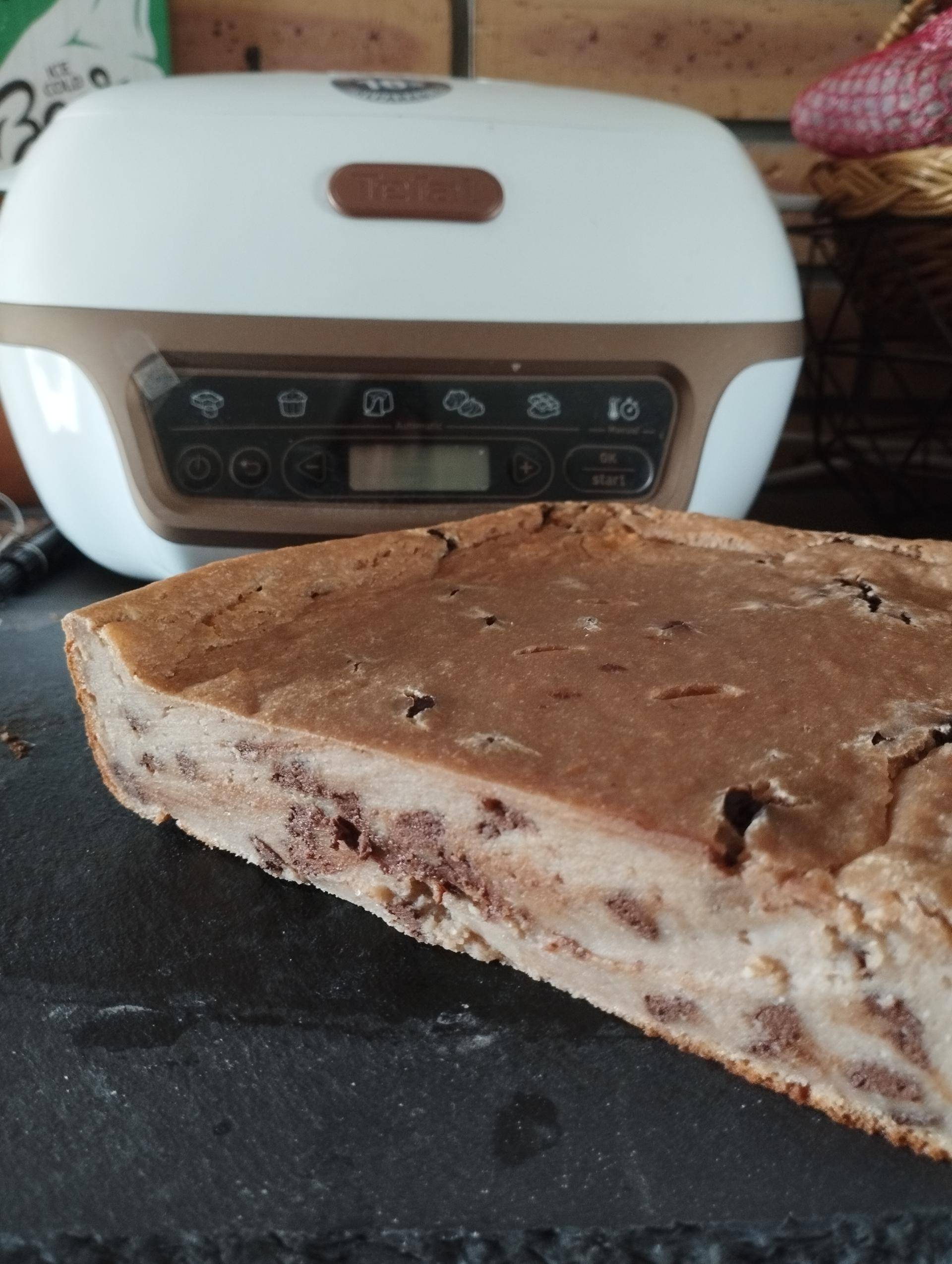 Pudding aux pépites de chocolat - Recette Cake Factory | Tefal