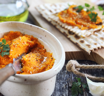 Houmous de carottes - Recette Hachoir Manuel 5 secondes 900mL | Tefal