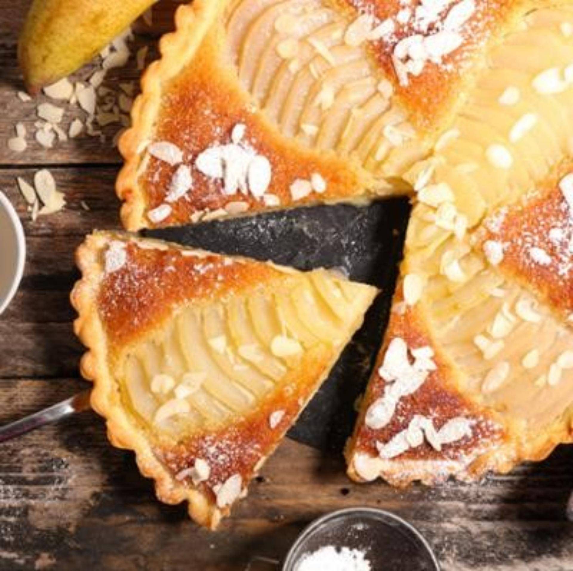 Tarte amandine aux poires - Recette Moules à gâteaux | Tefal
