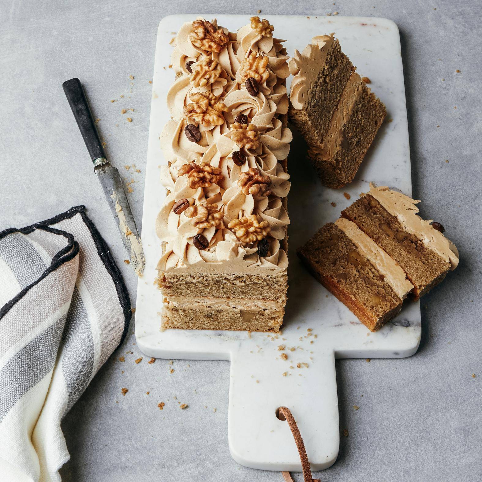 Koffie- en walnotencake - Recette OptiGrill 4in1 | Tefal