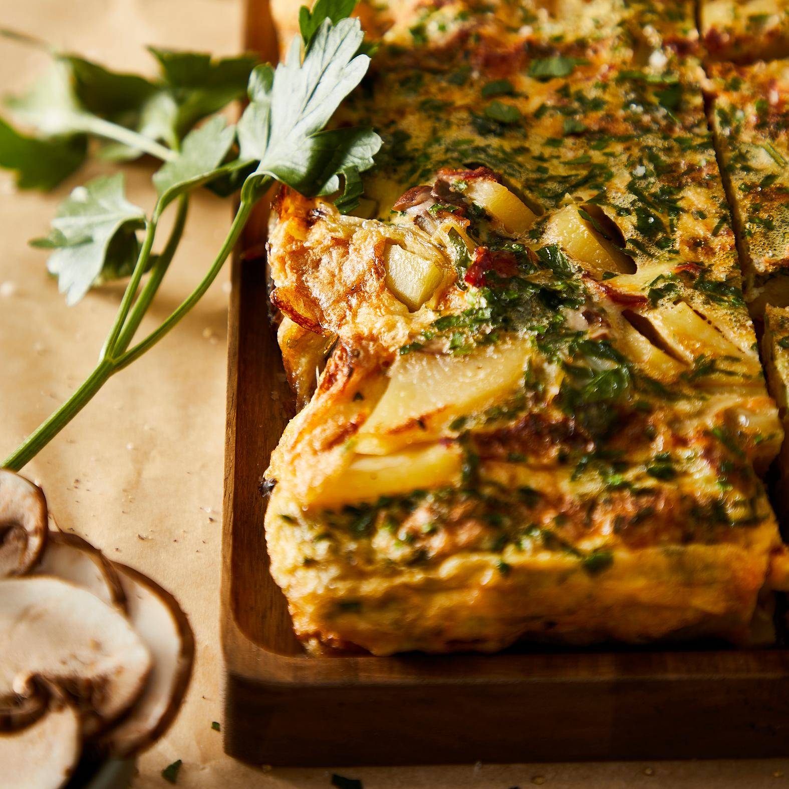 Potato tortilla - Recette Snack Collection MECHANICAL | Tefal