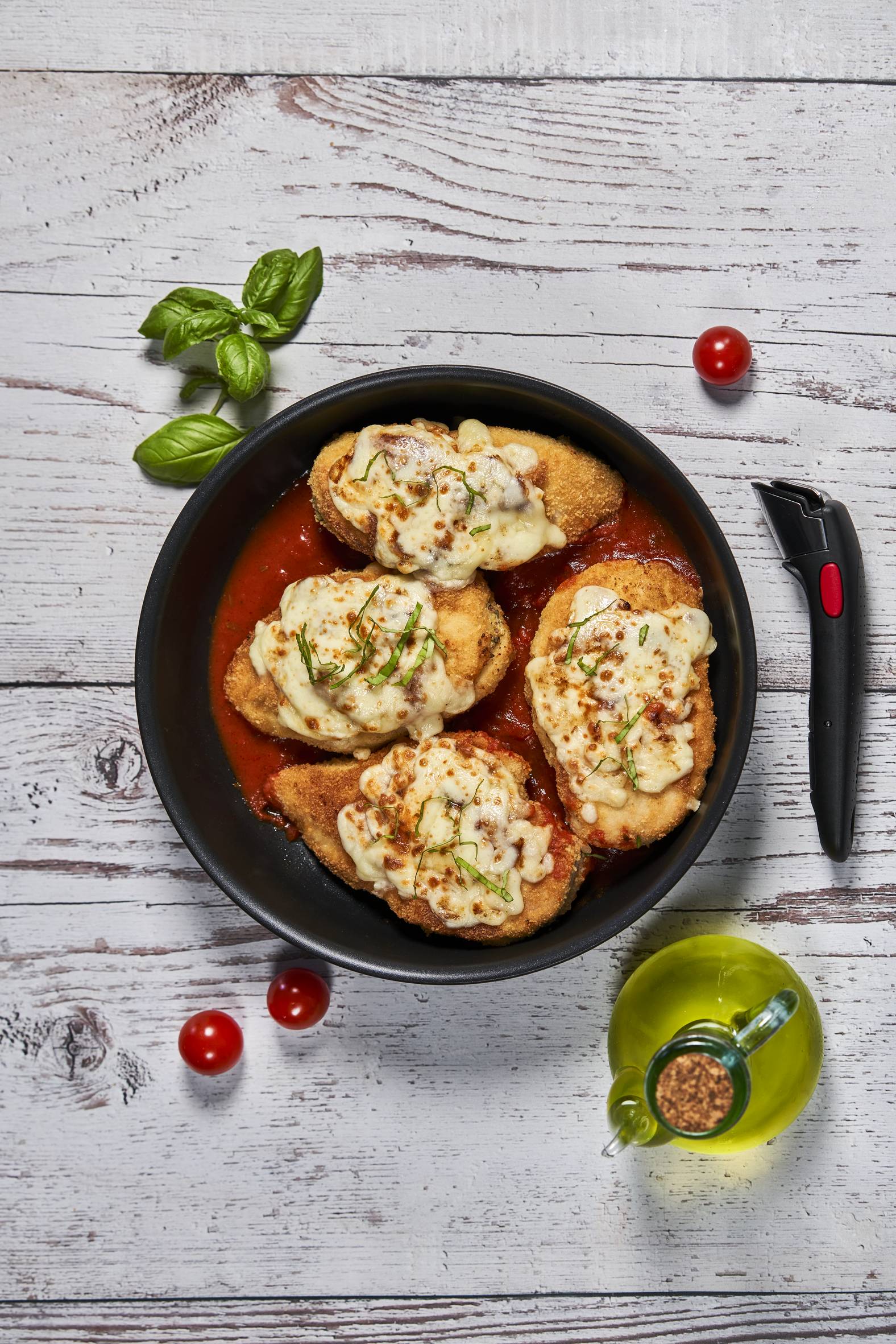Poulet pané au parmesan - Recette Poêles et Casseroles | Tefal