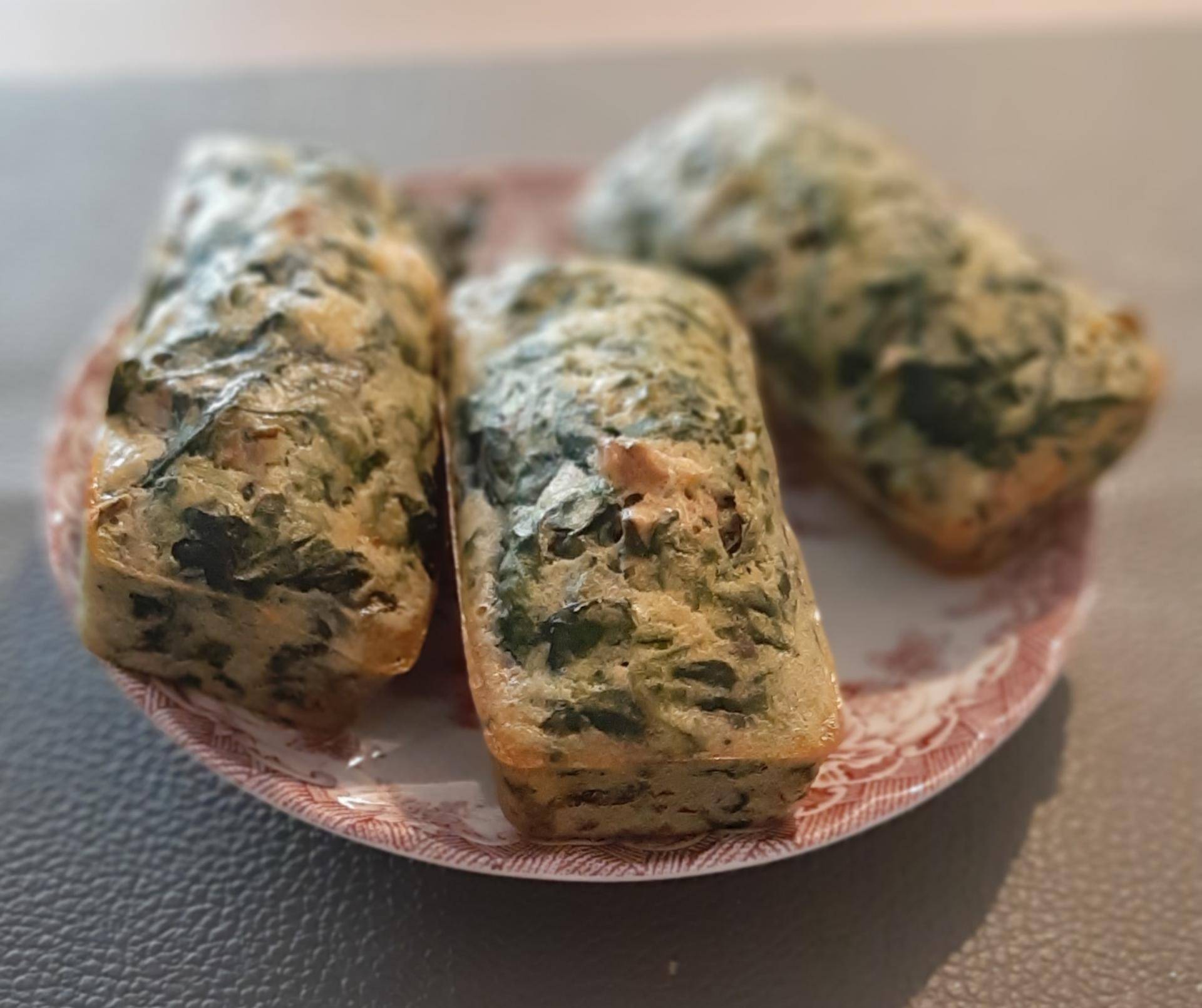 Cakes fromage frais épinards noix - Recette Cake Factory | Tefal