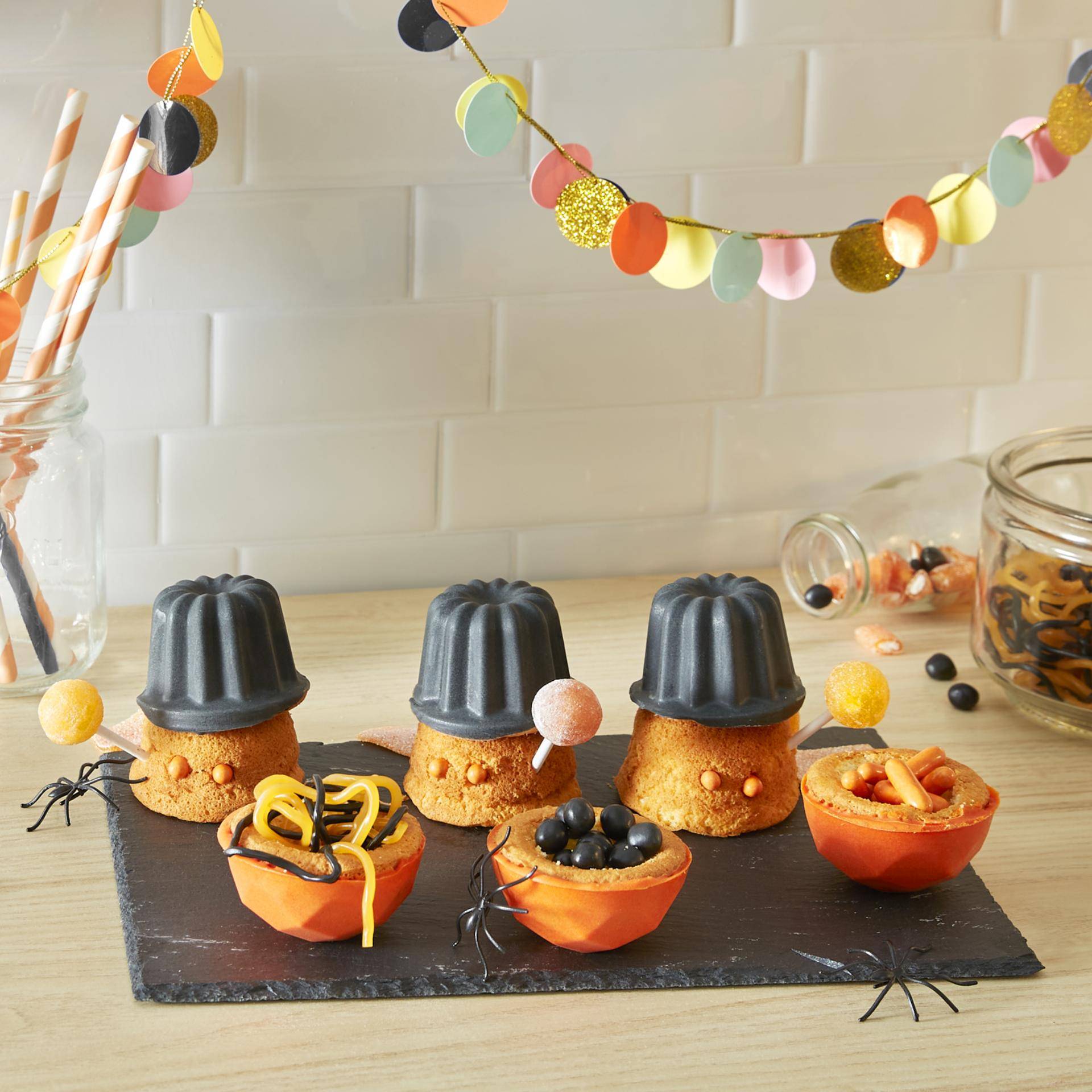 Les petits sorciers - Recette Moules à gâteaux | Tefal