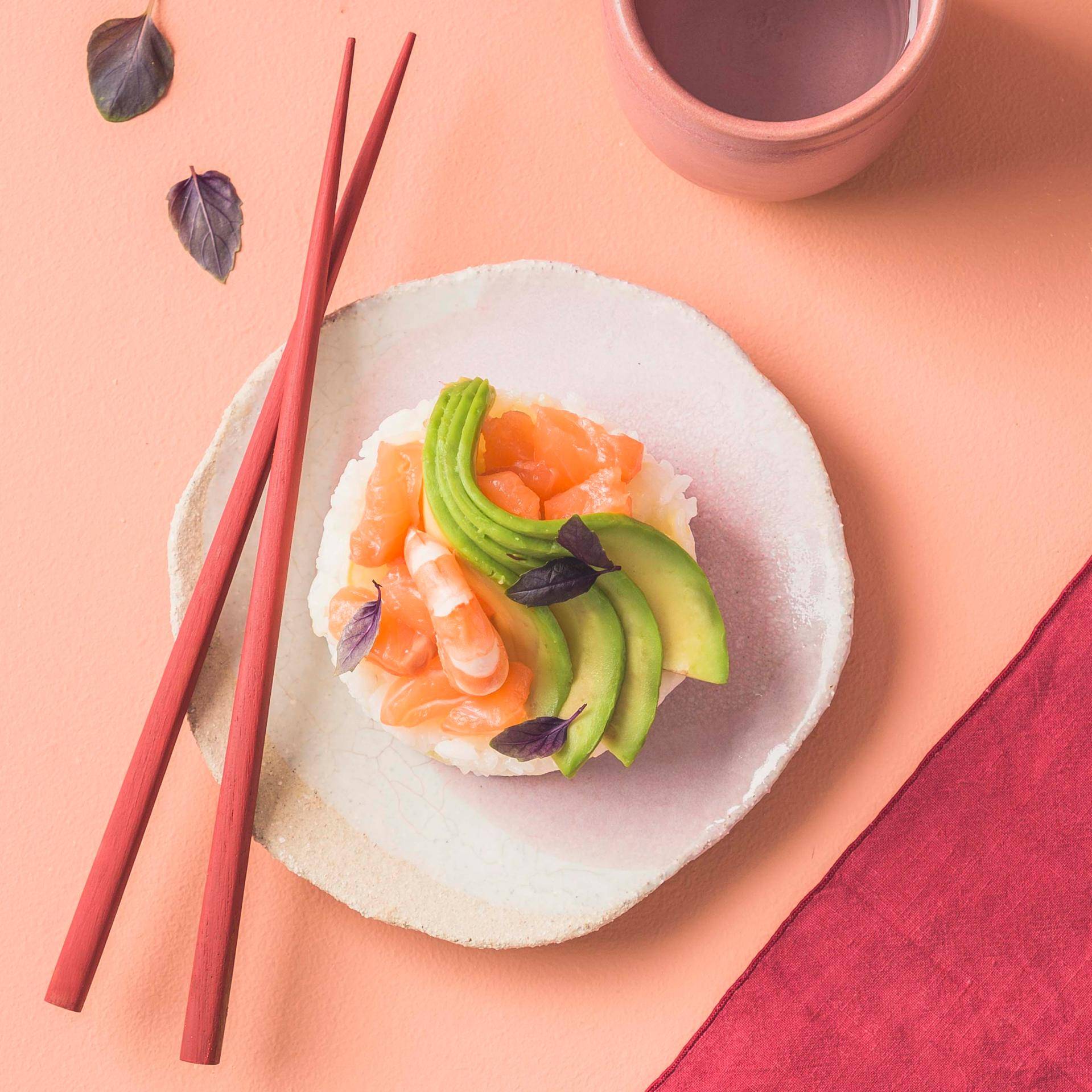 Sushi cake au saumon - Recette Poêles et Casseroles | Tefal