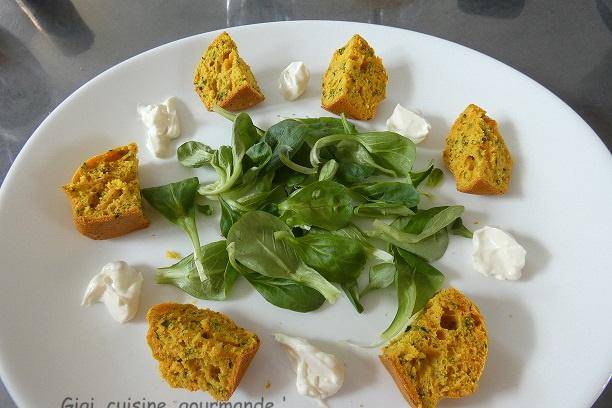 Muffins à l'ail des ours et curcuma - Recette Cake Factory | Tefal