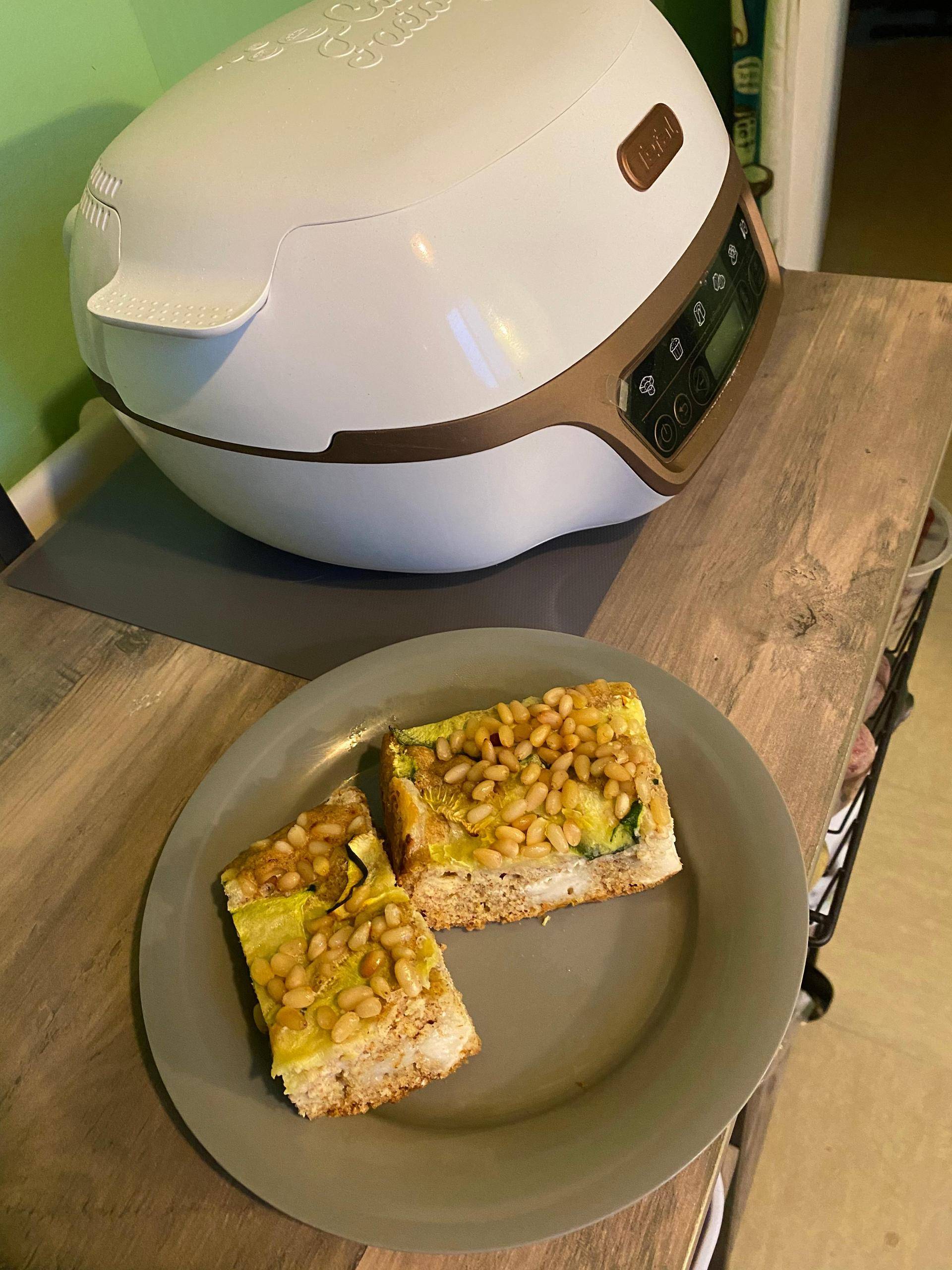 Cake courgettes chèvre - Recette Cake Factory | Tefal