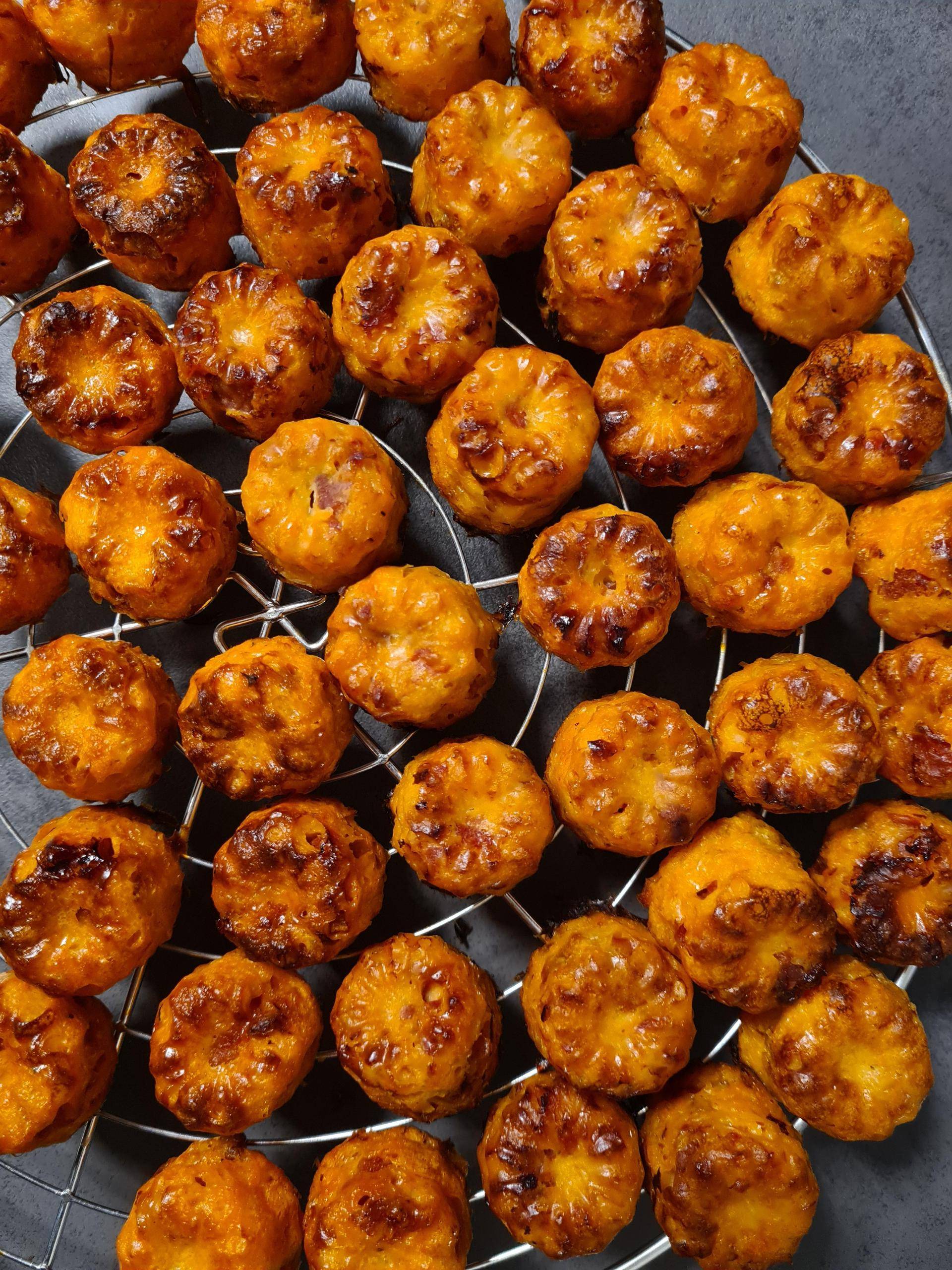 Mini cannelés chorizo - Recette Cake Factory Délices | Tefal