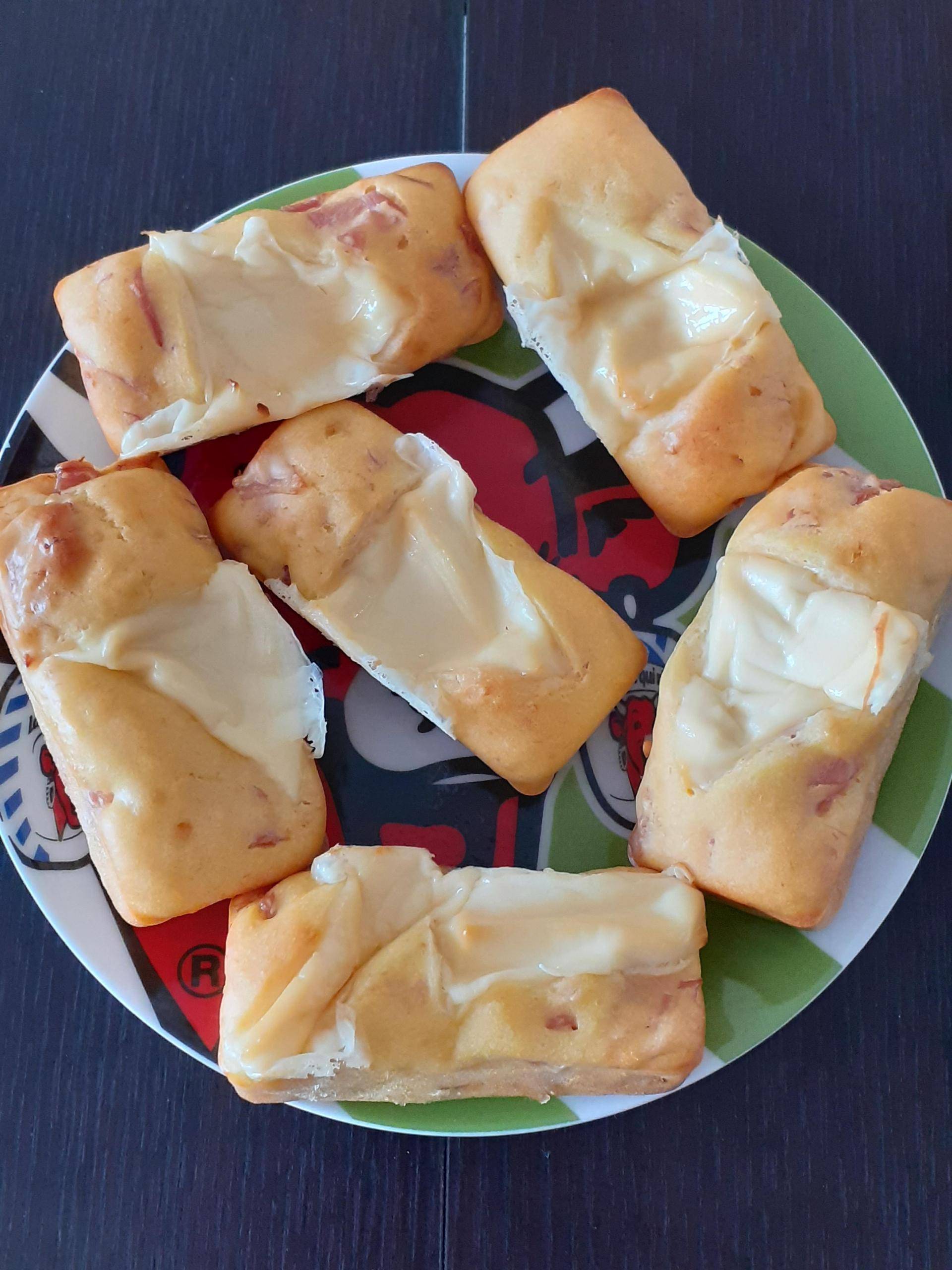 cake jambon coeur vache qui rit - Recette Cake Factory | Tefal