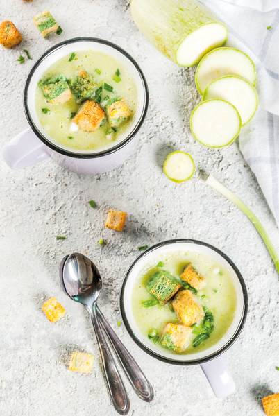 Velouté de courgettes et Vache qui Rit® - Recette undefined | Tefal