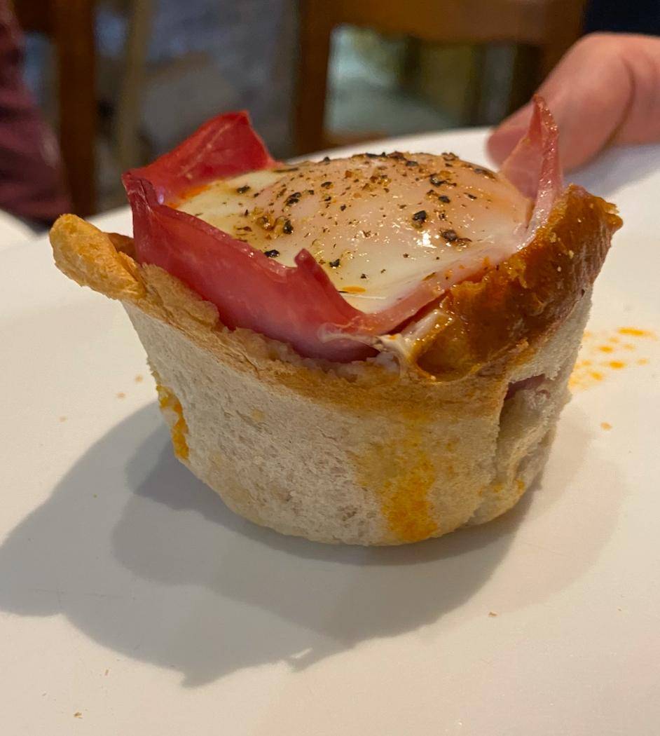 Une bouchée au chorizo roblonchon - Recette Cake Factory | Tefal