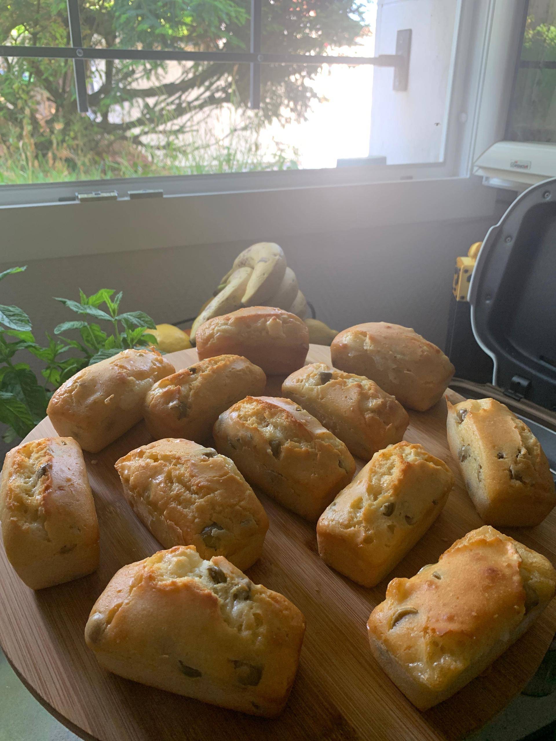 Cake salé olives chèvre - Recette Cake Factory | Tefal