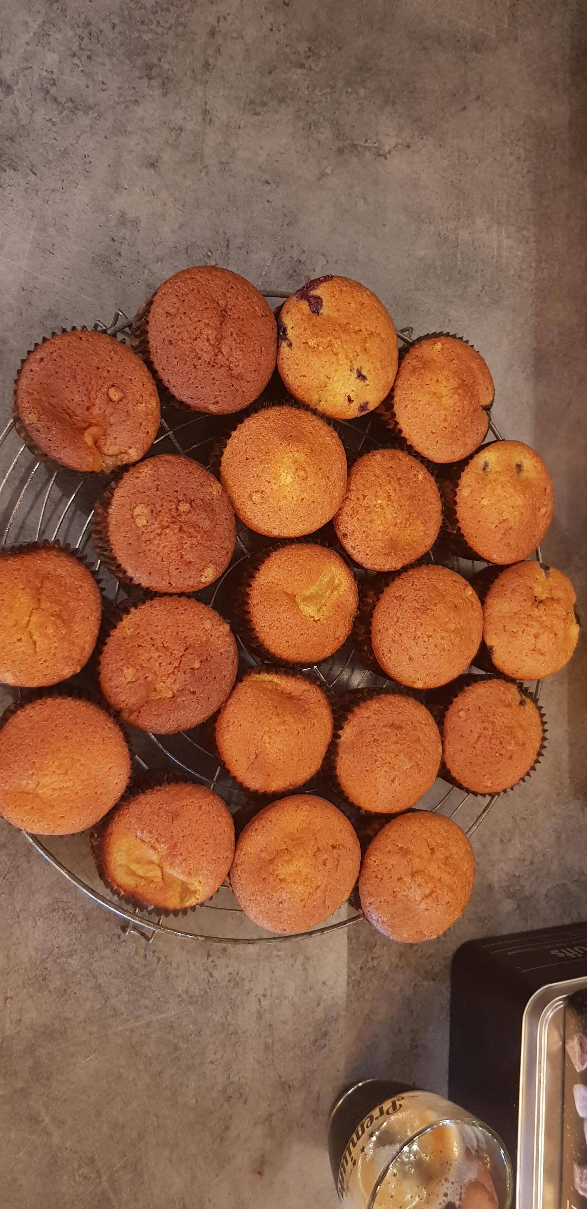 Muffins ultra moelleux aux myrtilles - Recette Cake Factory | Tefal