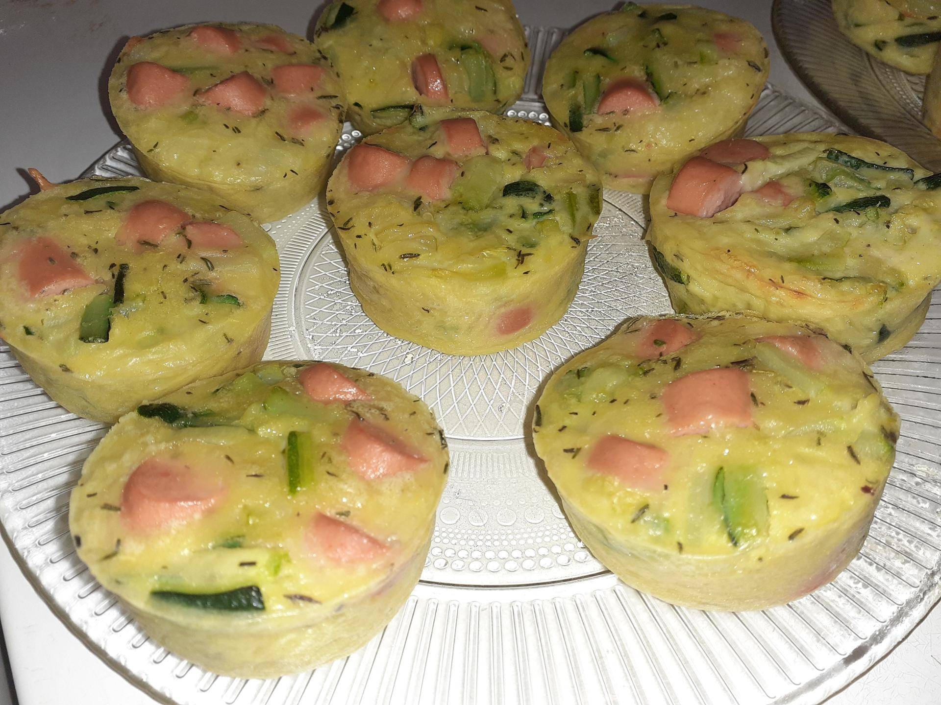 Petits flan de légumes et knaki - Recette Cake Factory | Tefal