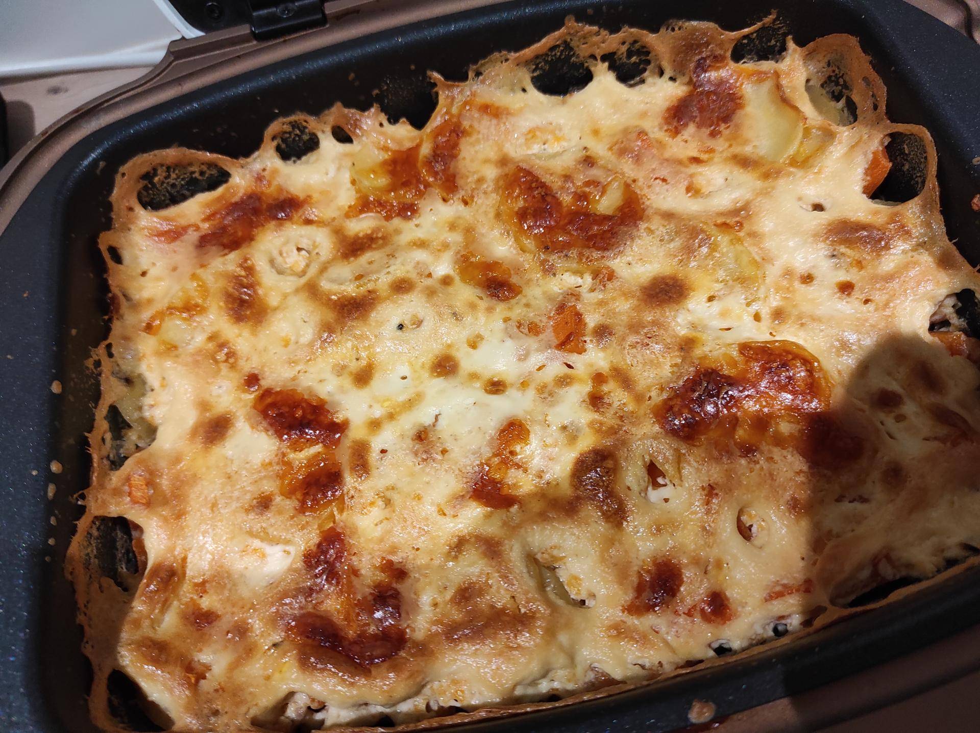 Gratin patate douce pdt - Recette Cake Factory | Tefal