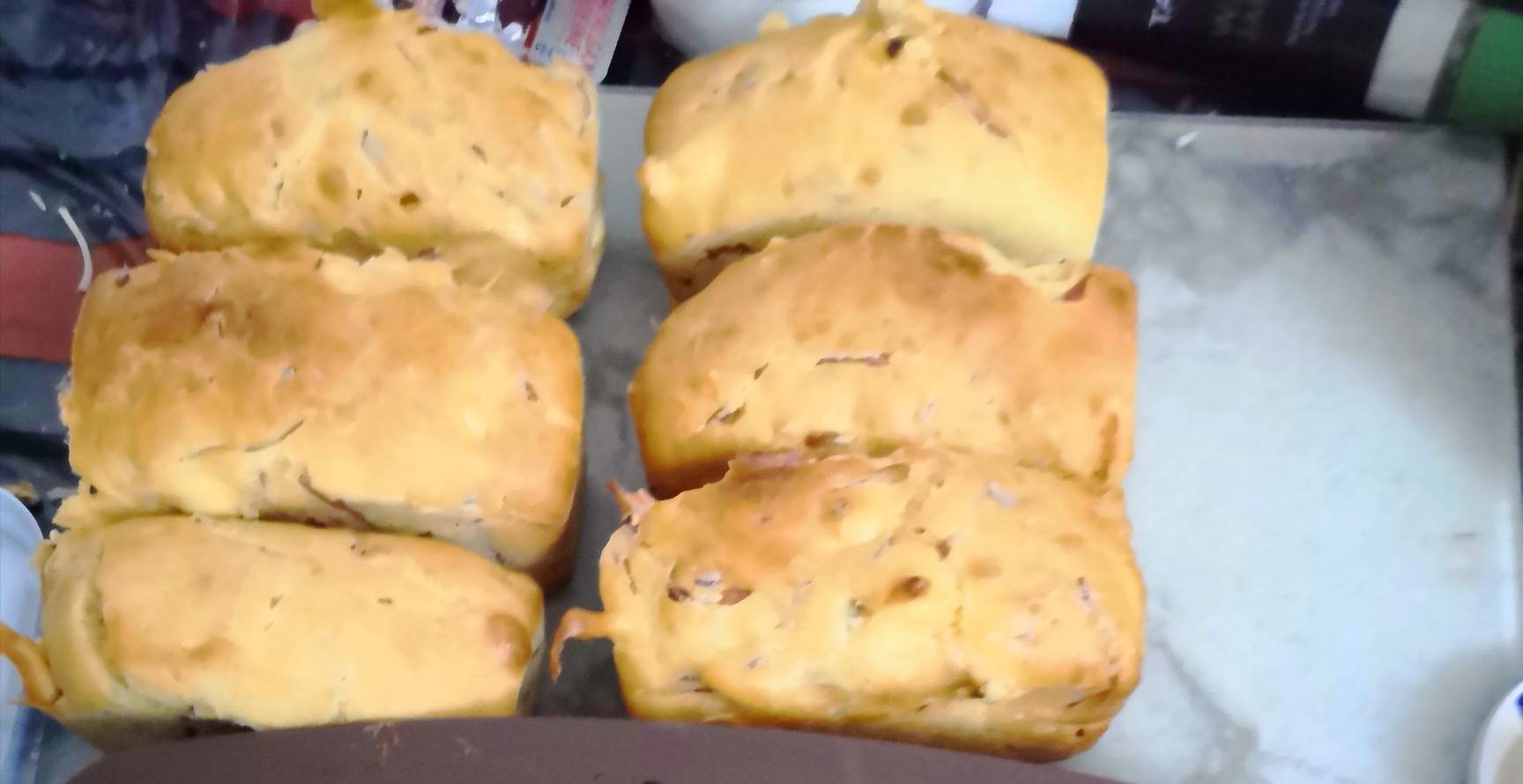 Mini cake jambon vache qui rit - Recette Cake Factory | Tefal