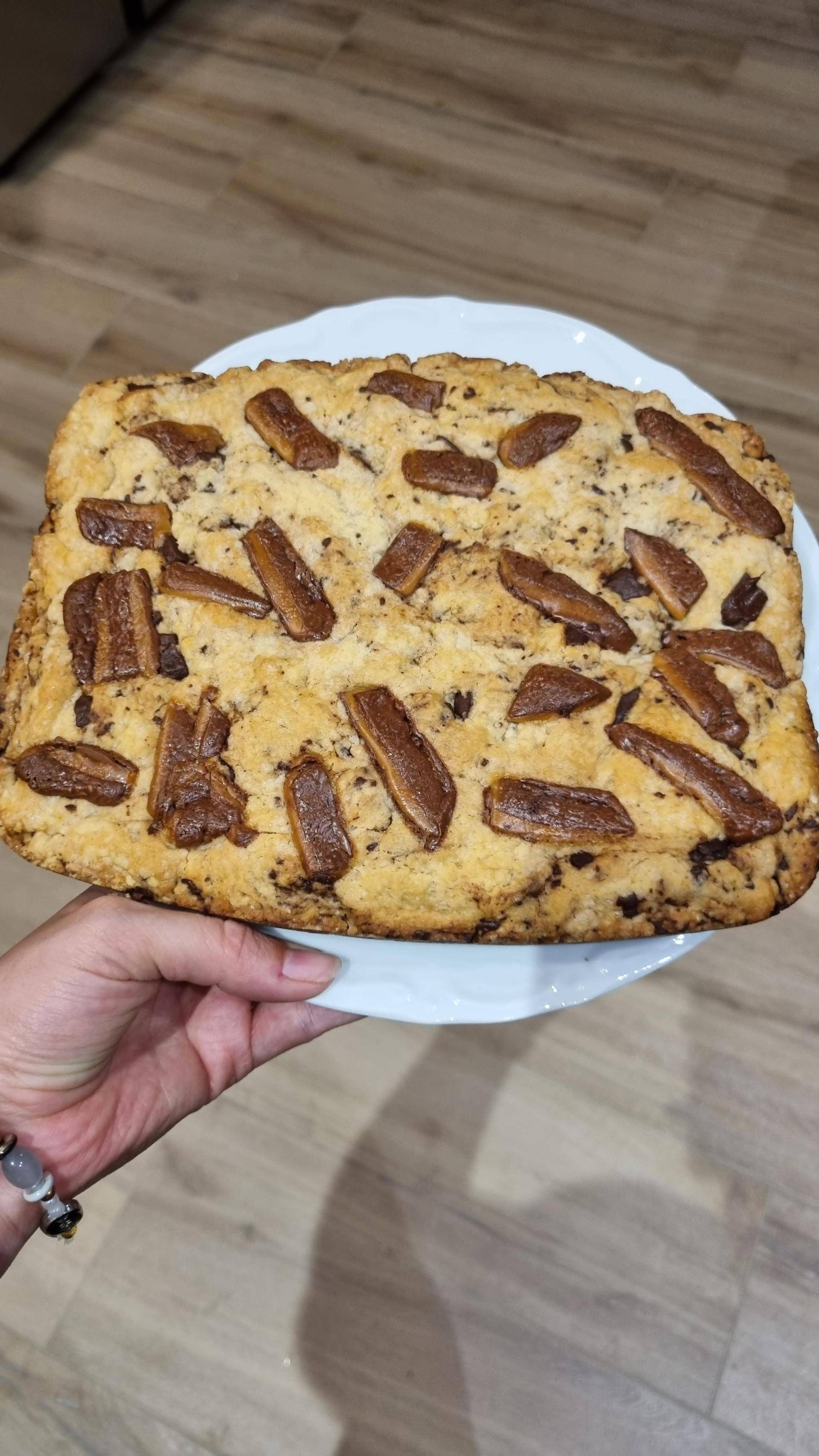 Cookie géant sans oeuf - Recette Cake Factory | Tefal