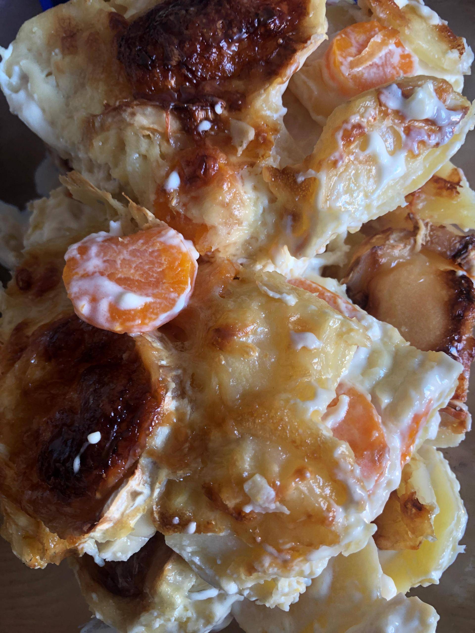 Gratin pommes de terre chèvre carottes - Recette Cake Factory Délices | Tefal