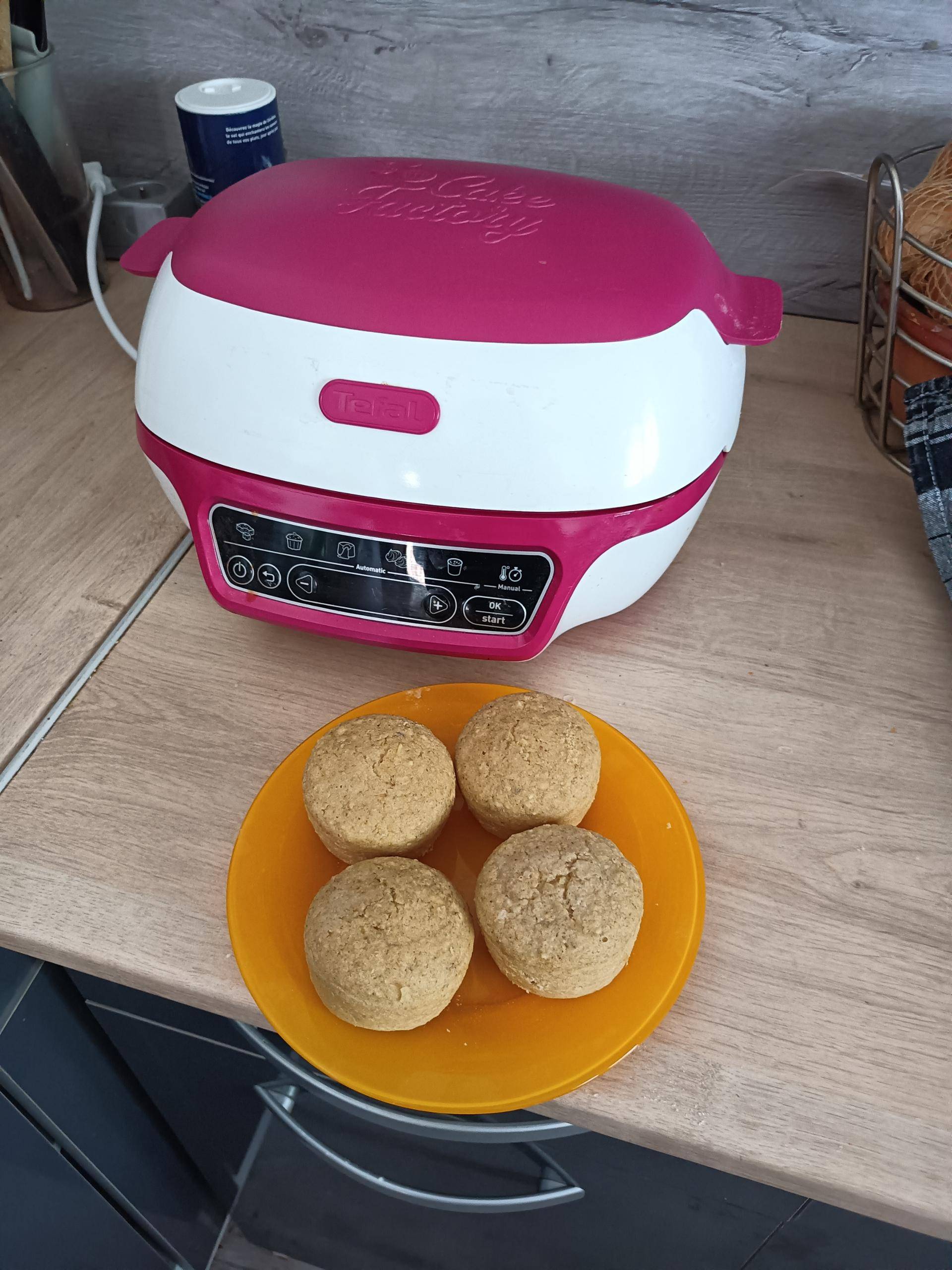 Muffins au flocons d'avoine - Recette Cake Factory | Tefal
