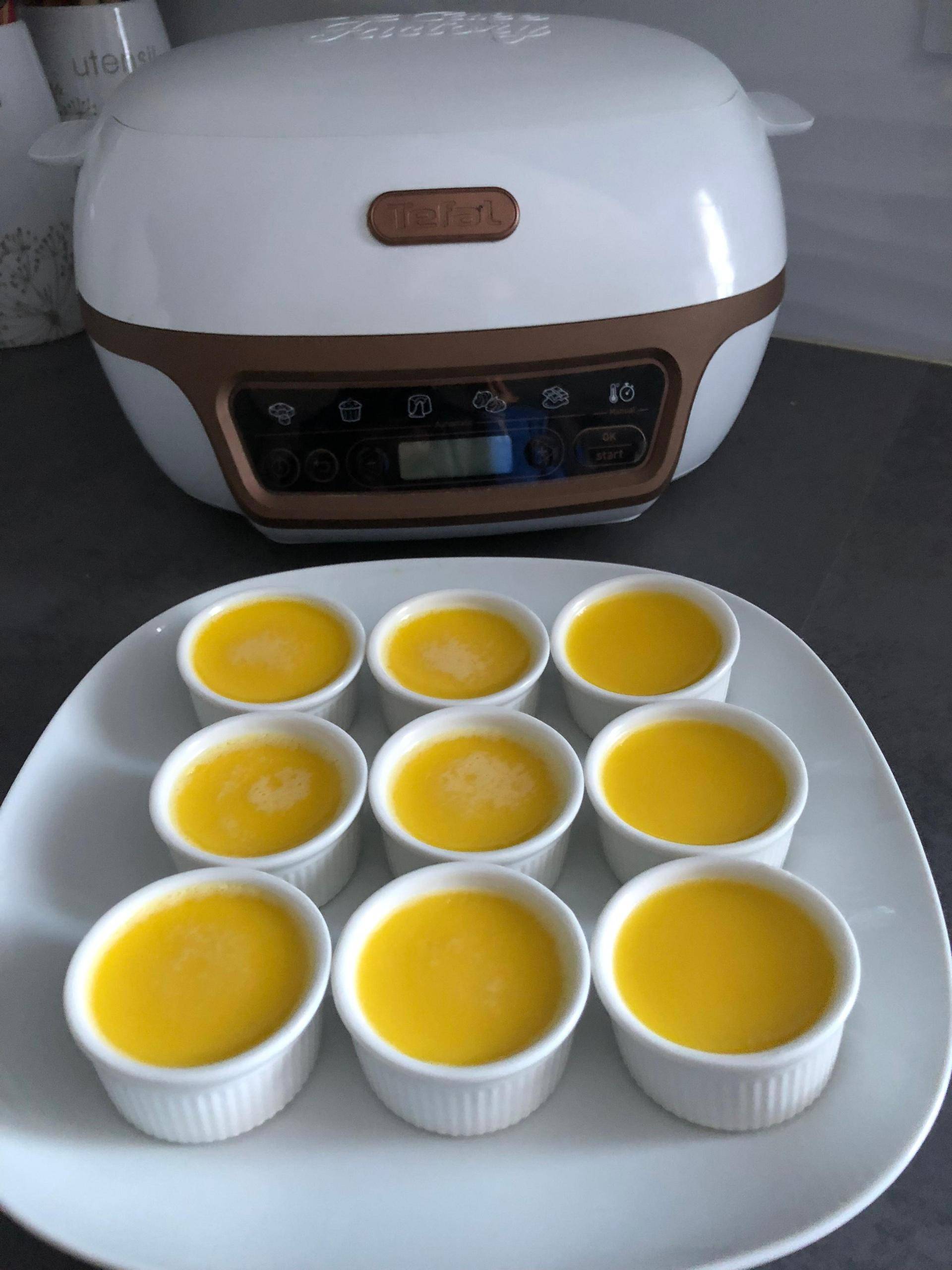 Mini crème vanille - Recette Cake Factory | Tefal