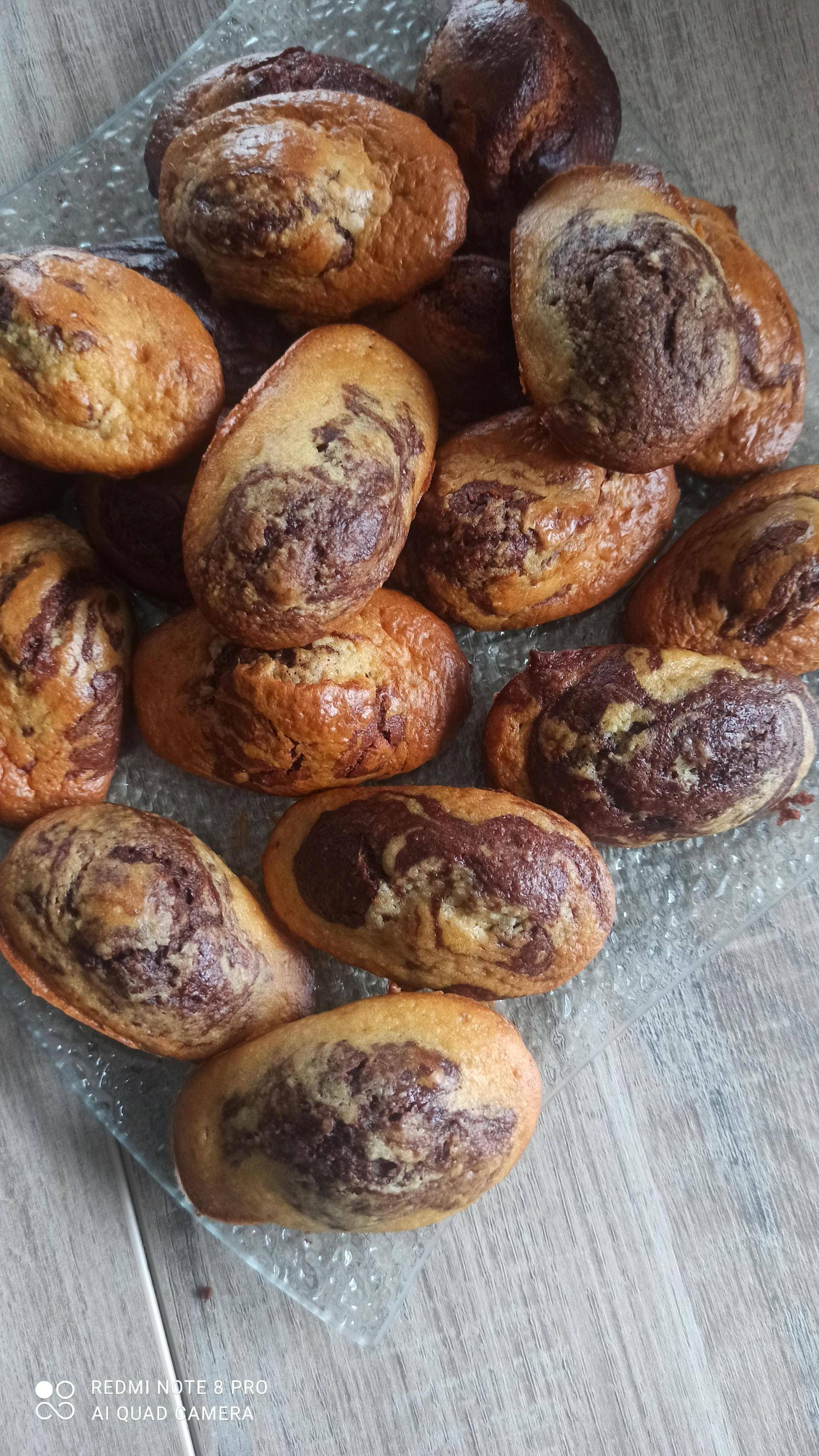 Madeleines marbrés a ma façon - Recette Cake Factory | Tefal