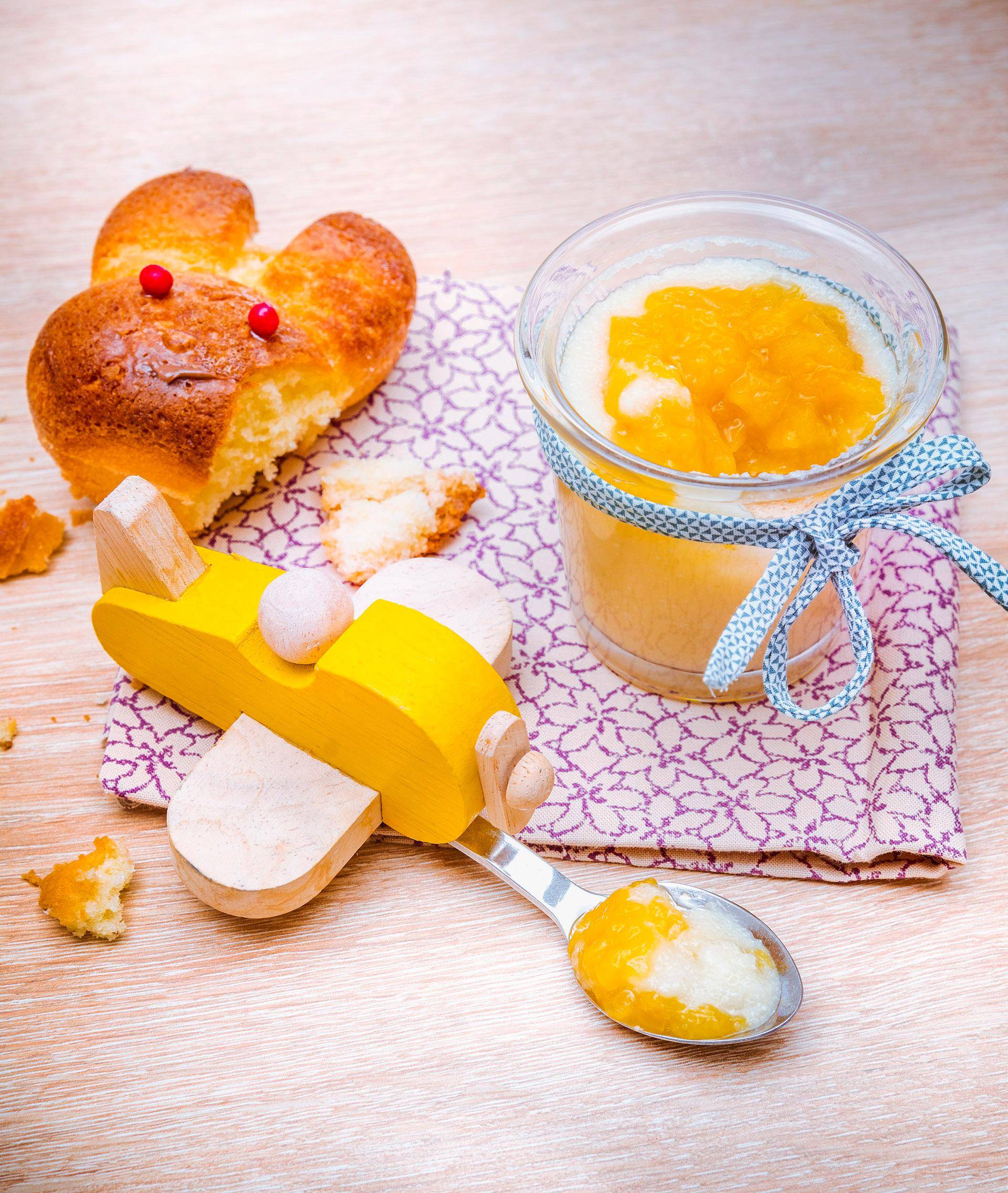 Polenta au chou-fleur, oeuf dur et cerfeuil à partir de 9 mois. - Recette undefined | Tefal