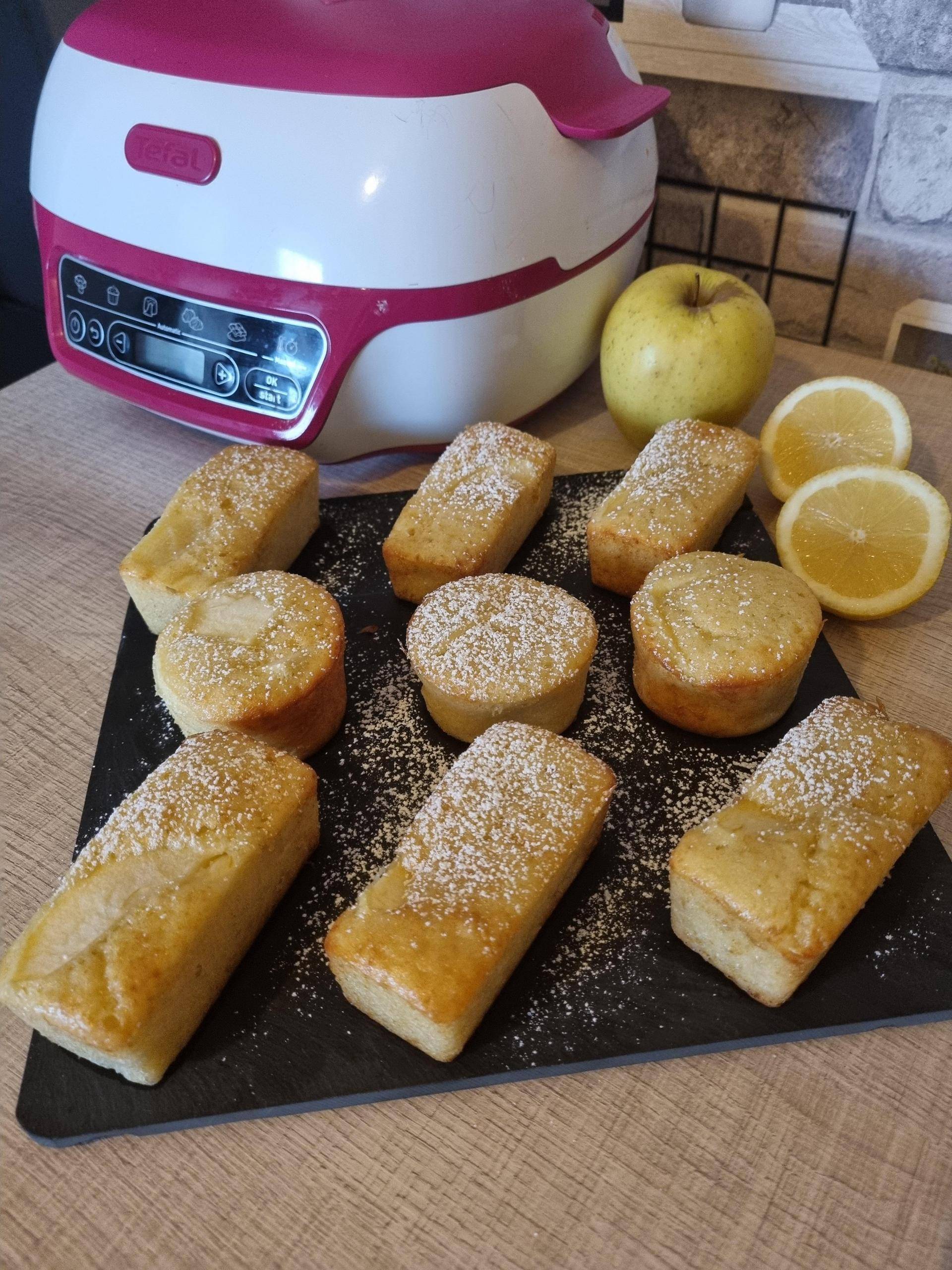 Gateau yaourt citron pomme - Recette Cake Factory | Tefal