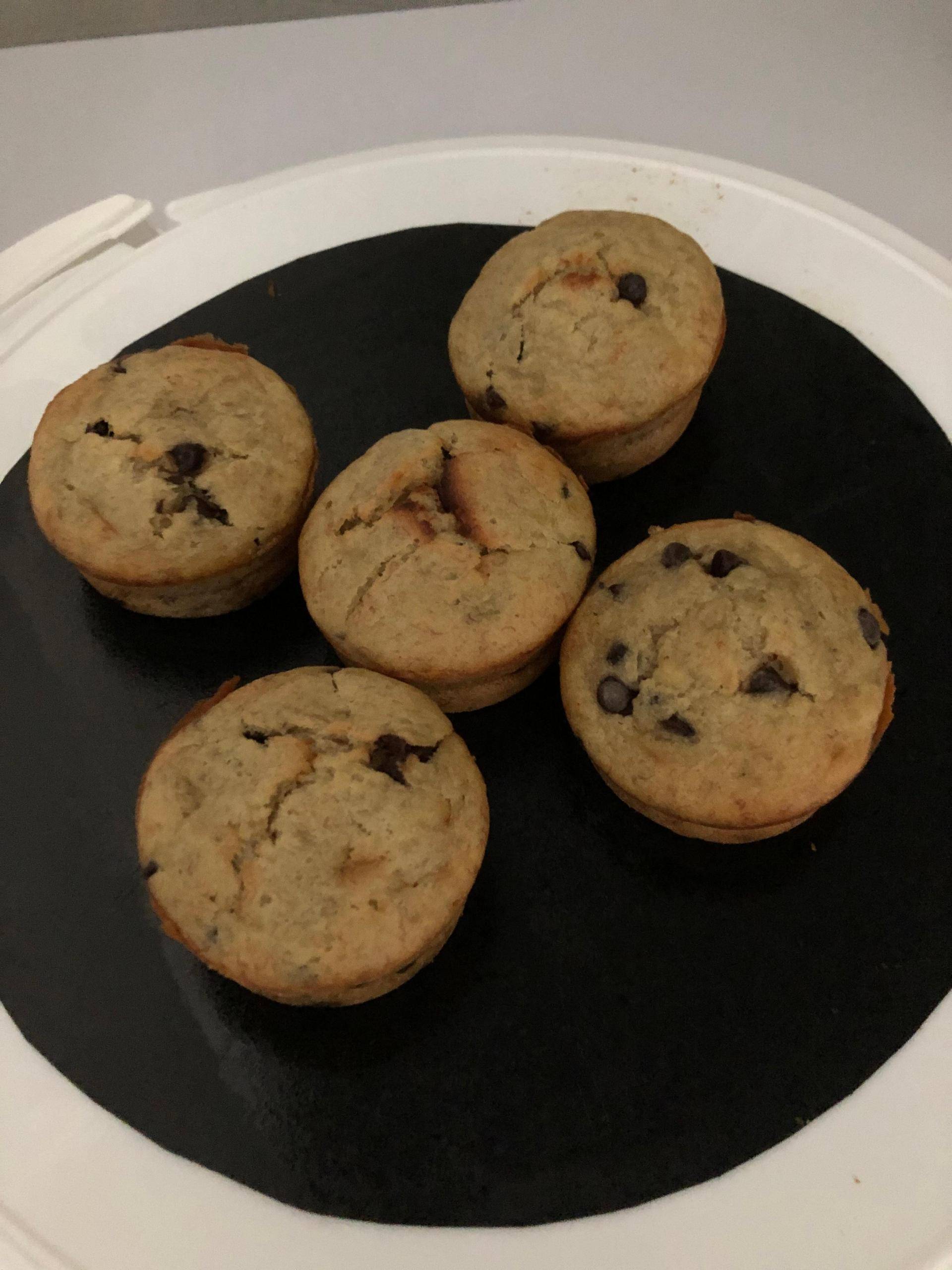 Muffins banane & pépites de chocolat - Recette Cake Factory | Tefal