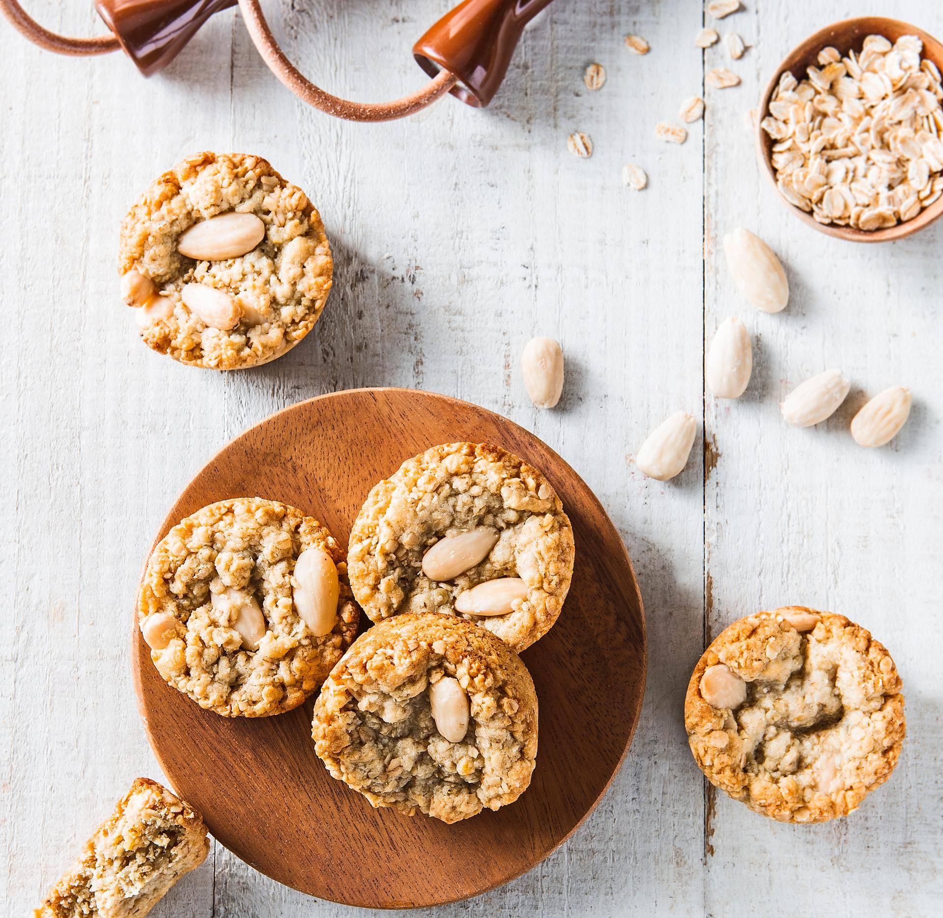 Gâteau aux flocons d'avoine - amandes - Recette Cake Factory | Tefal