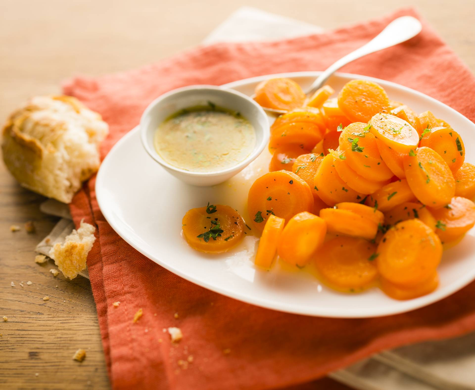 Lieu noir, duo de carottes et petites bulles - Recette undefined | Tefal