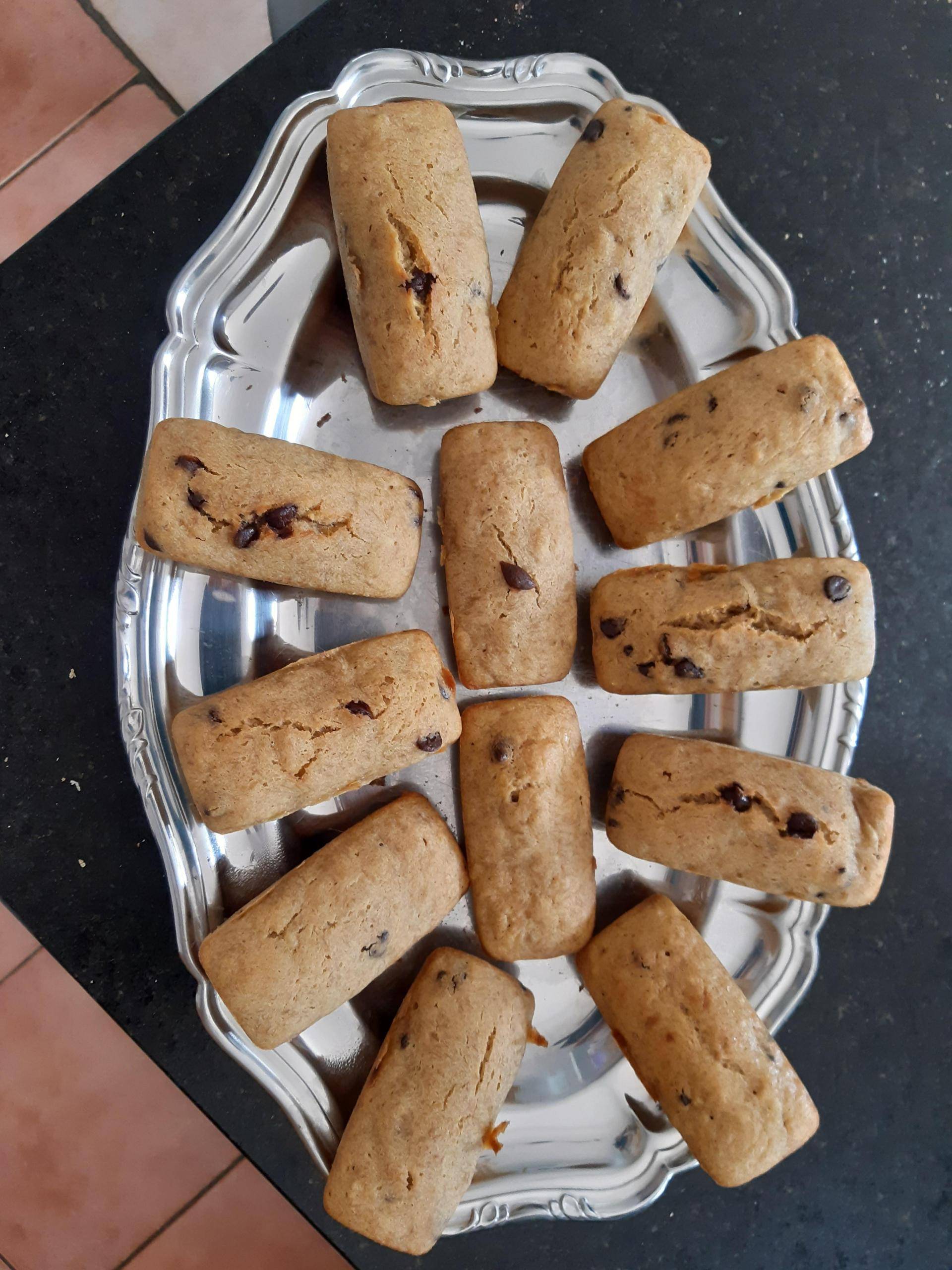 Mini cakes bananes chocolat - Recette Cake Factory | Tefal