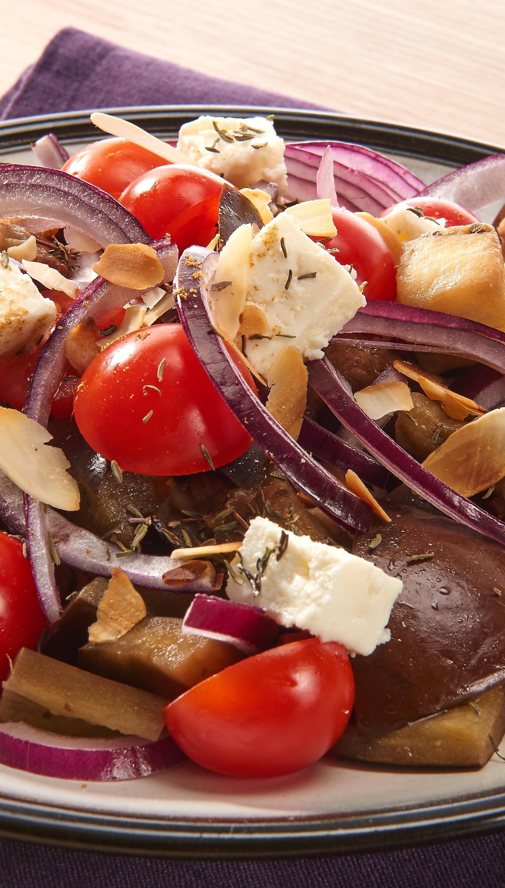 Aubergines aux amandes - Recette undefined | Tefal