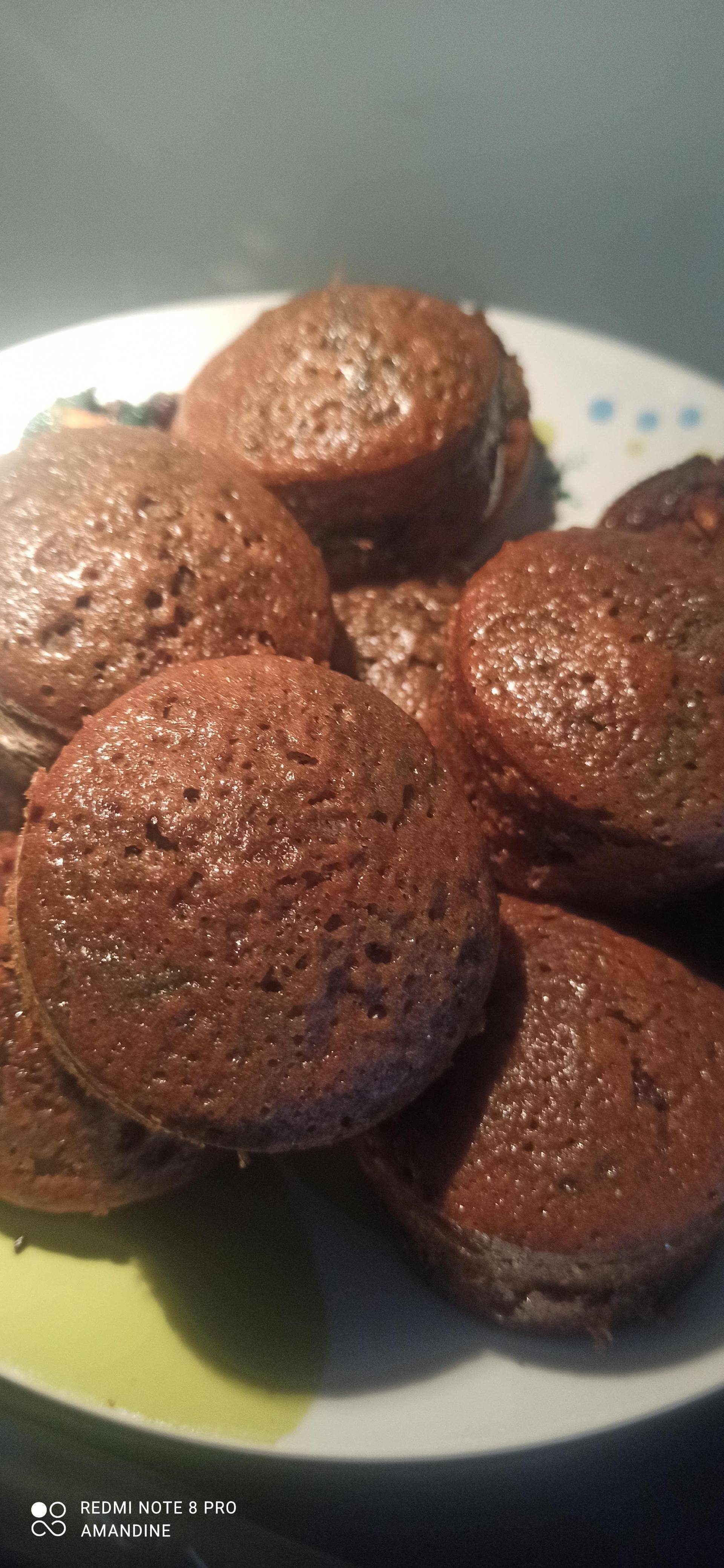 Muffins choco m&m's - Recette Cake Factory | Tefal