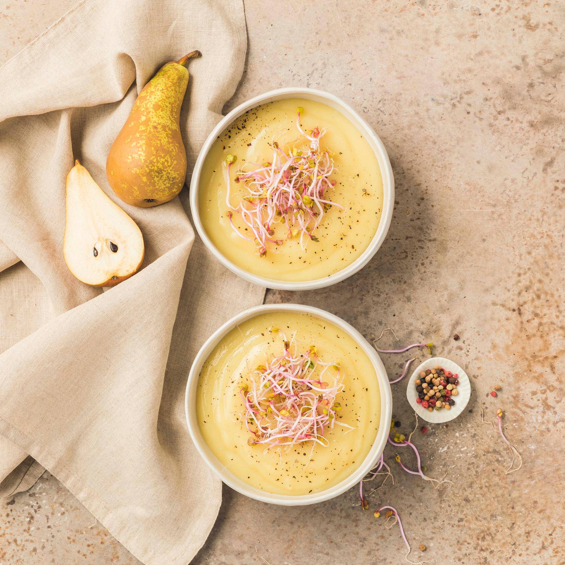 Velouté de panais et poires à la cardamome - Recette Poêles et Casseroles | Tefal