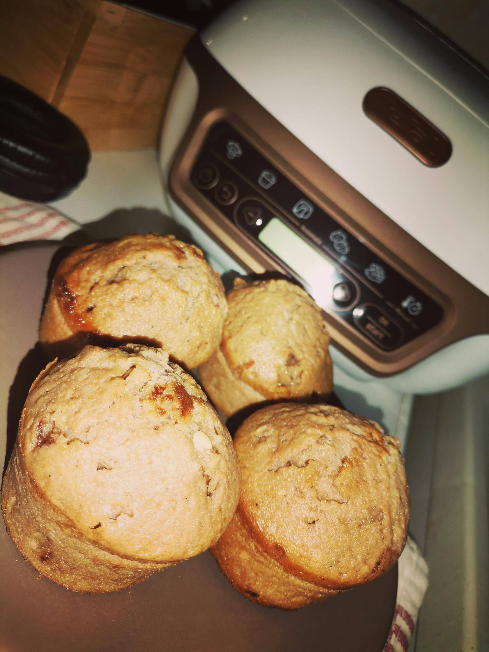 Muffin cacao et chocolat blanc - Recette Cake Factory | Tefal