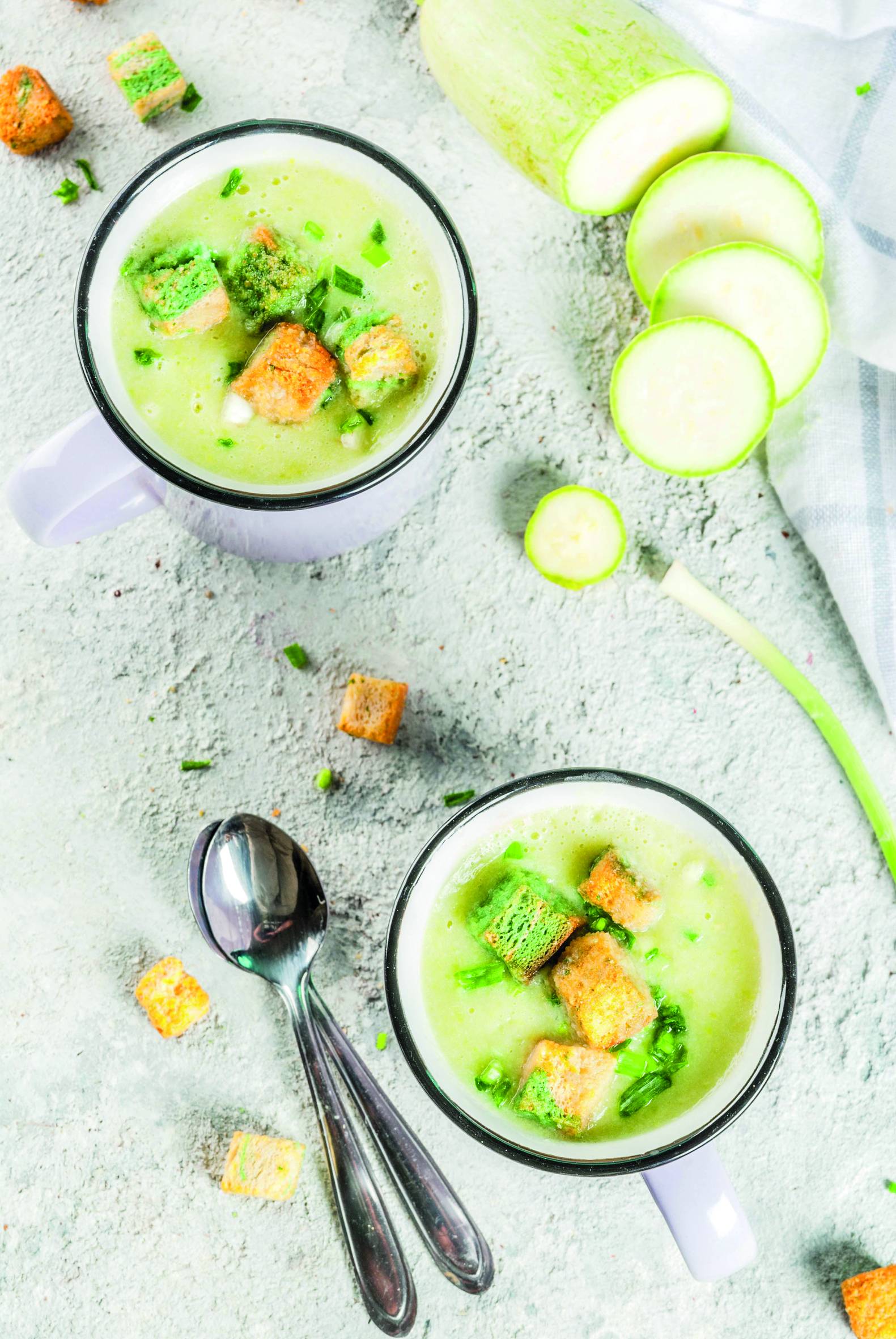 Crème de courgette au fromage frais - Recette undefined | Tefal