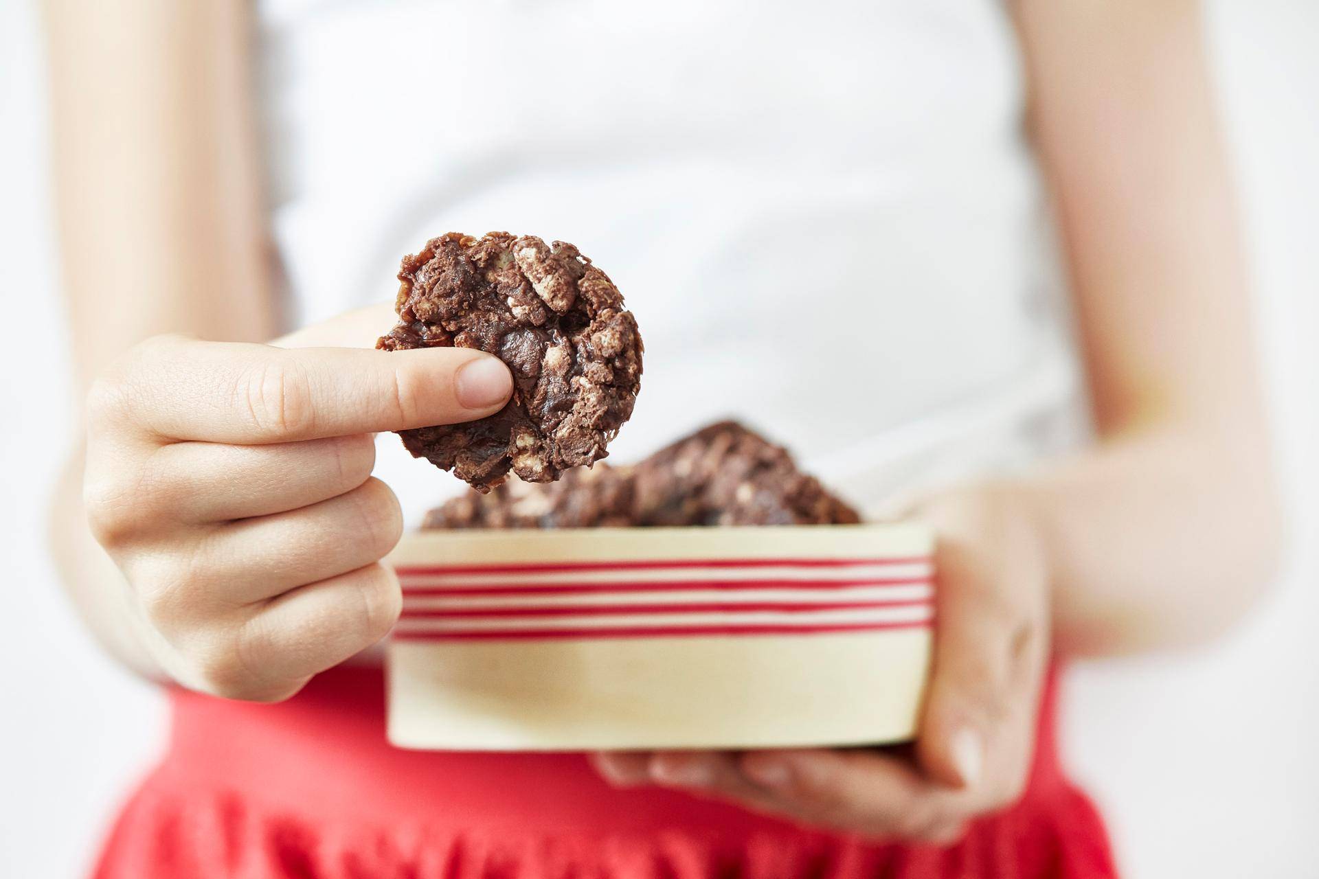 Petits palets de riz soufflé au chocolat - Recette Cake Factory | Tefal