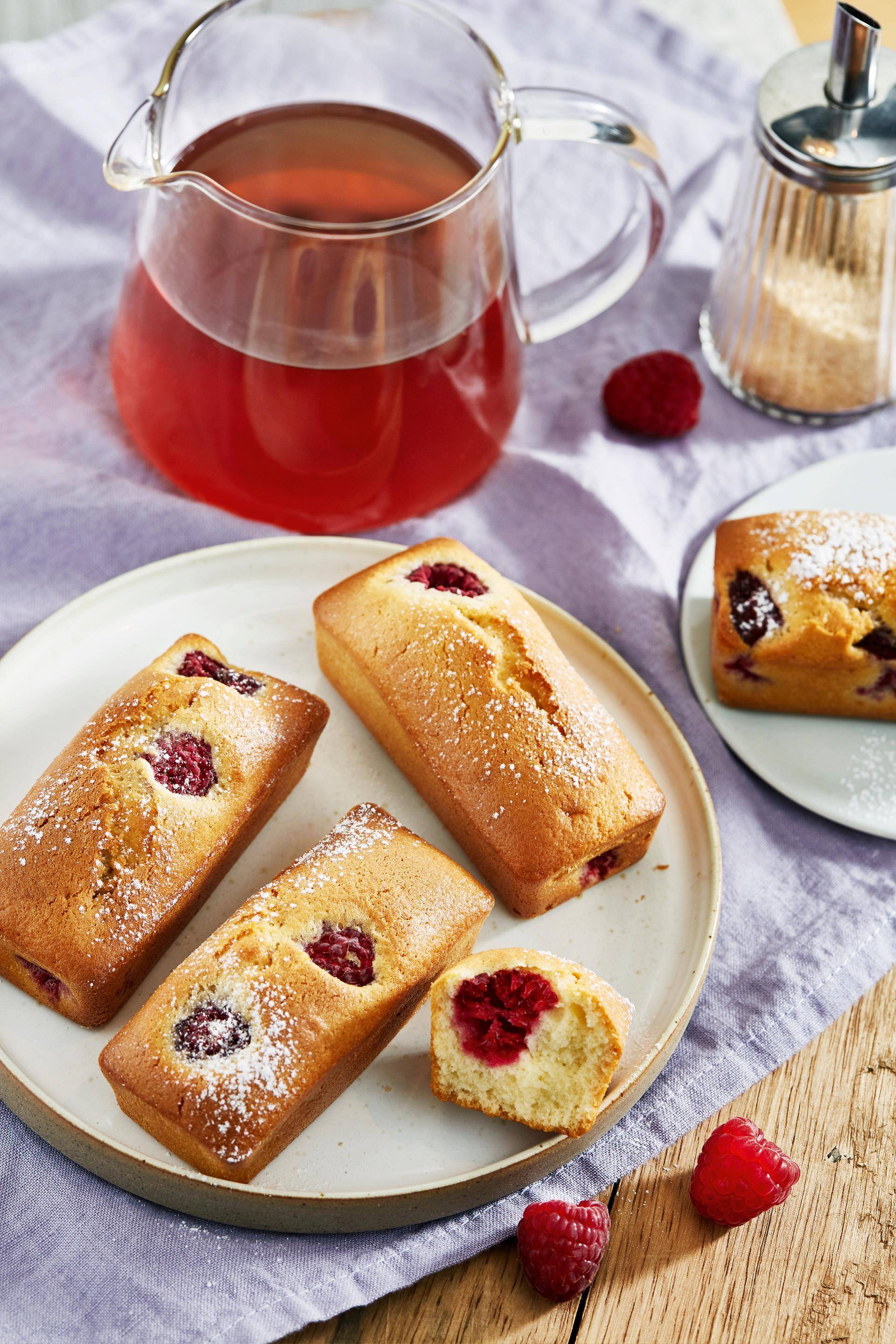 Cakes aux framboises - Recette Cake Factory | Tefal