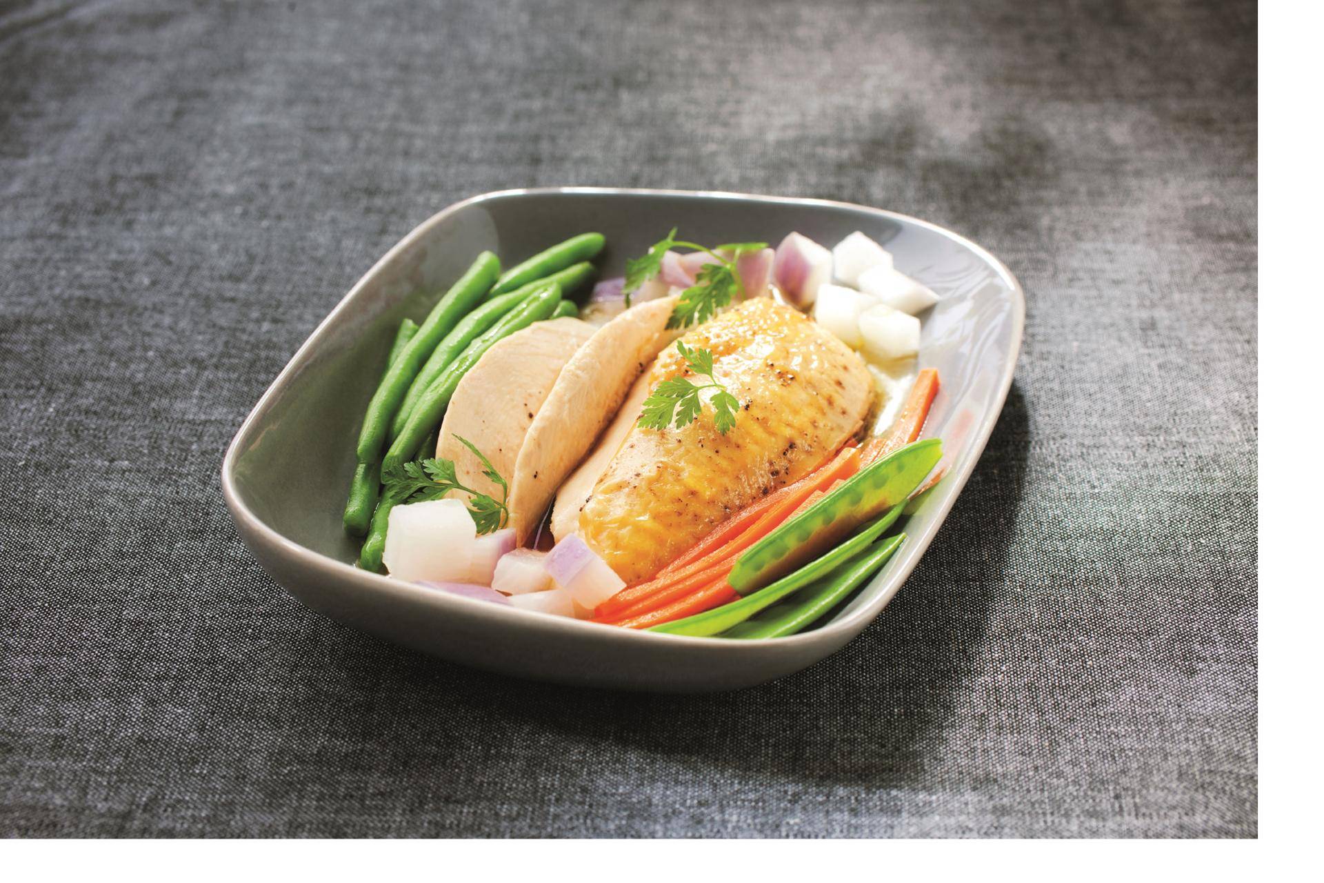 Blancs de poulet aux petits légumes - Recette undefined | Tefal